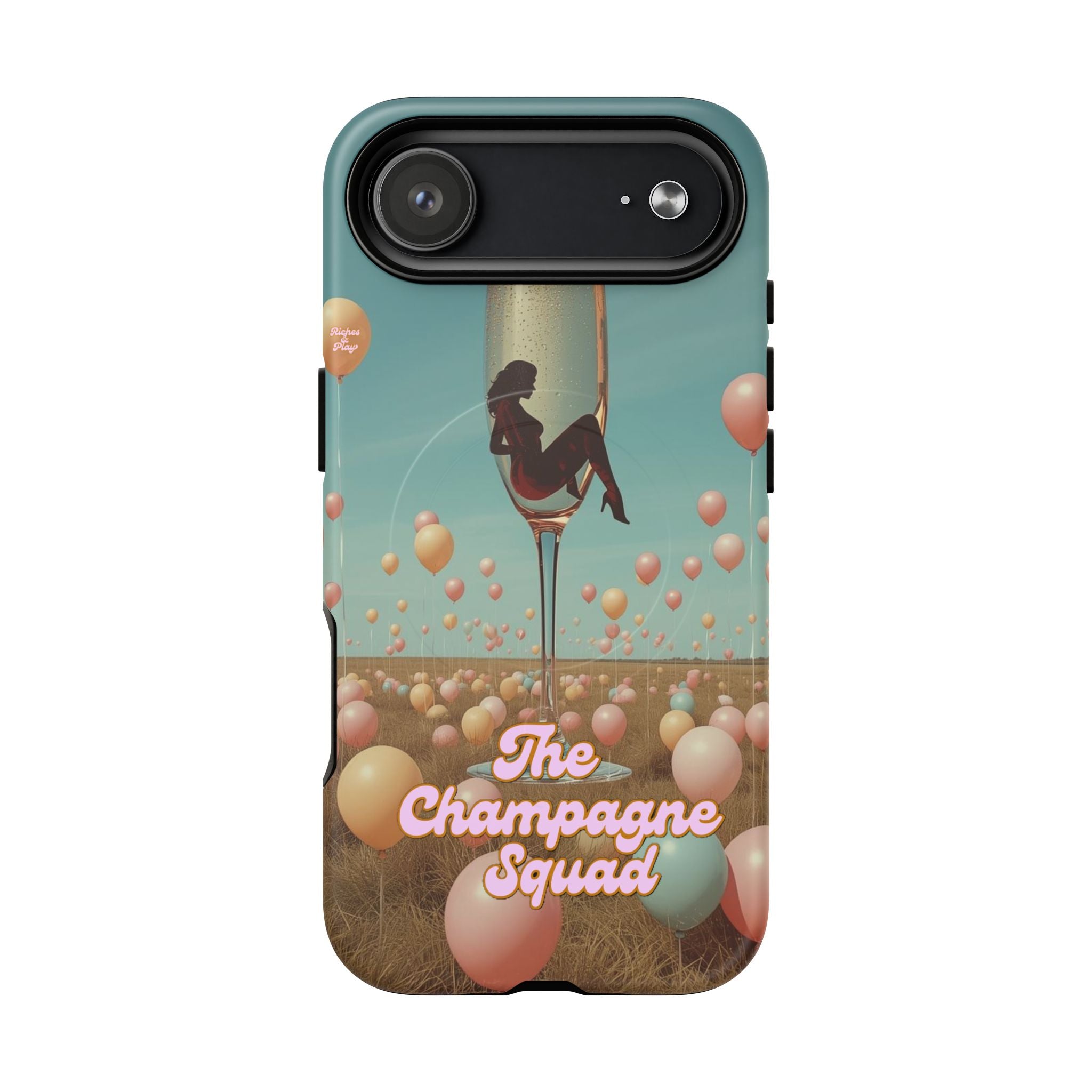 Tough Magnetic Case — Champagne Squad Sexy Lady Freedom Design