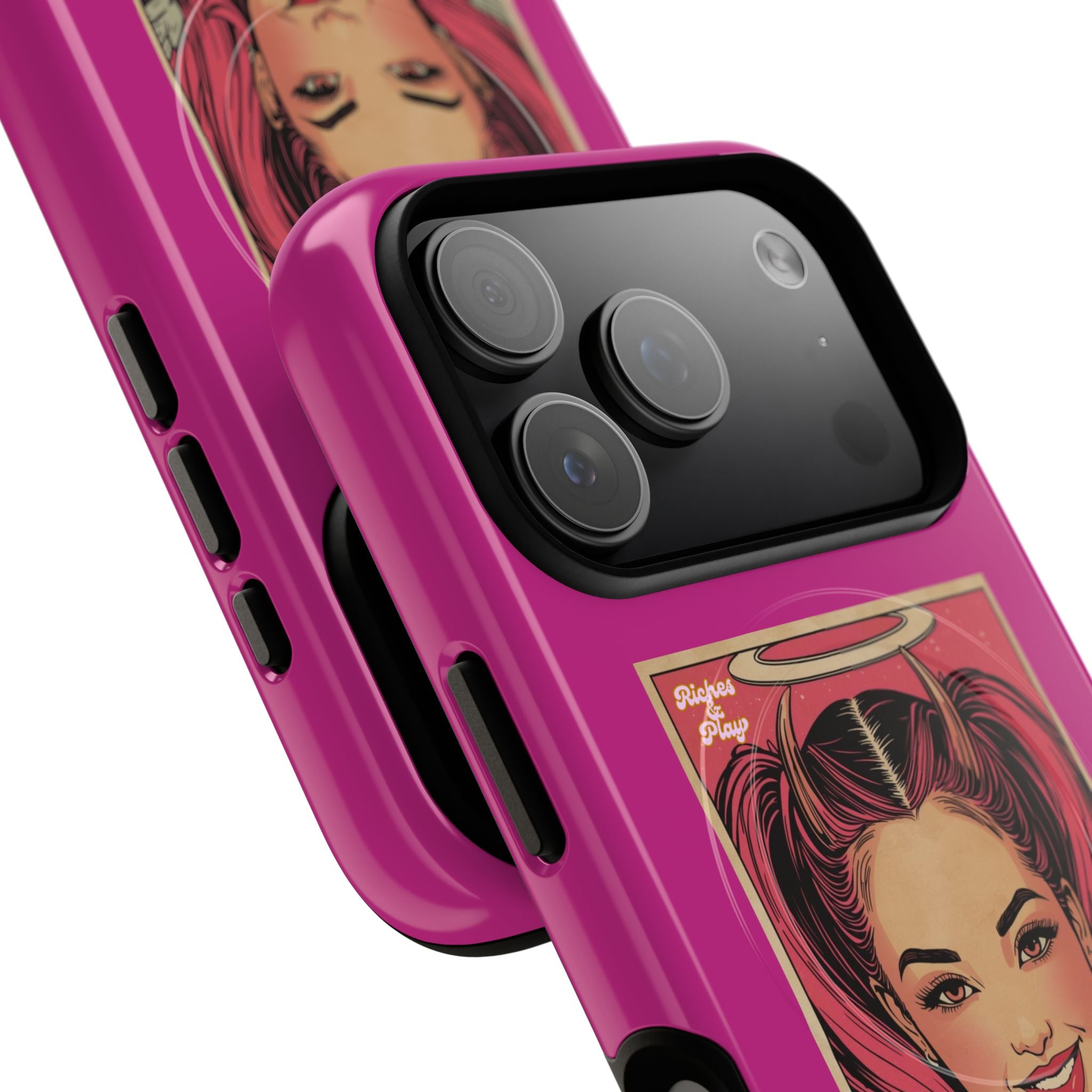 Good & Devilish iPhone 17 Case — Heaven & Hell Magnetic Phone Case
