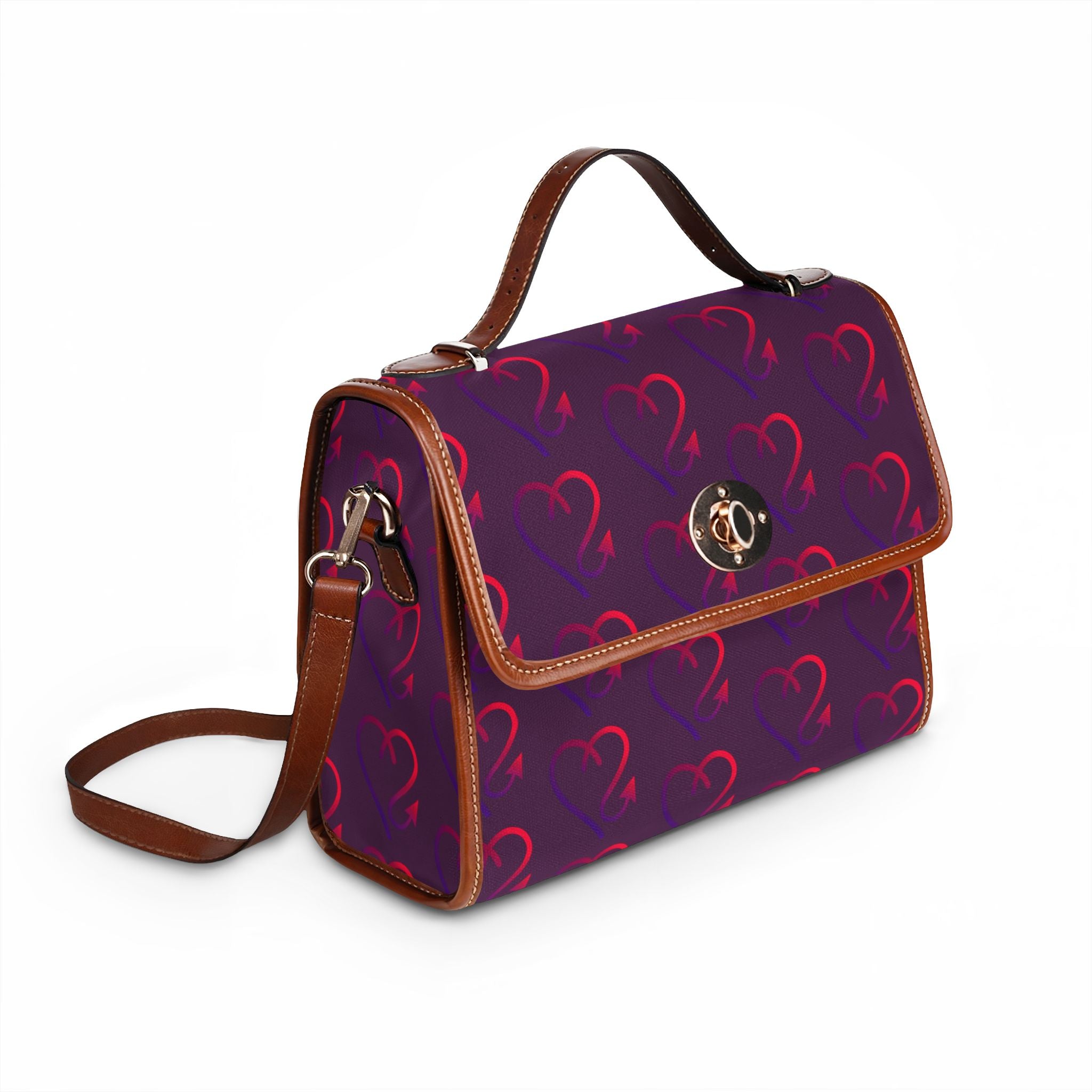 Good & Devilish Waterproof Canvas Bag – Statement Travel Organizer | Riches & Play