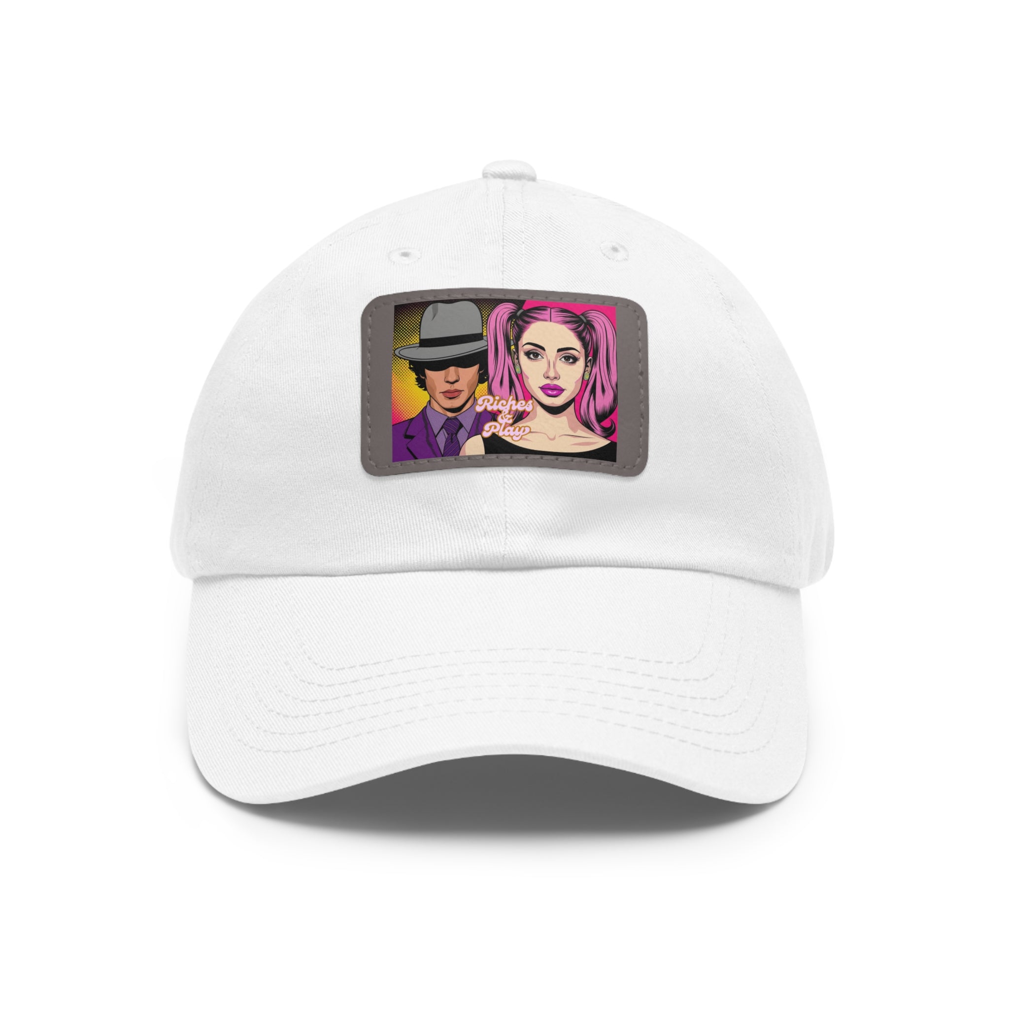 'Artistry' Leather Patch Hat | Shh...It's Art Collection | Riches & Play
