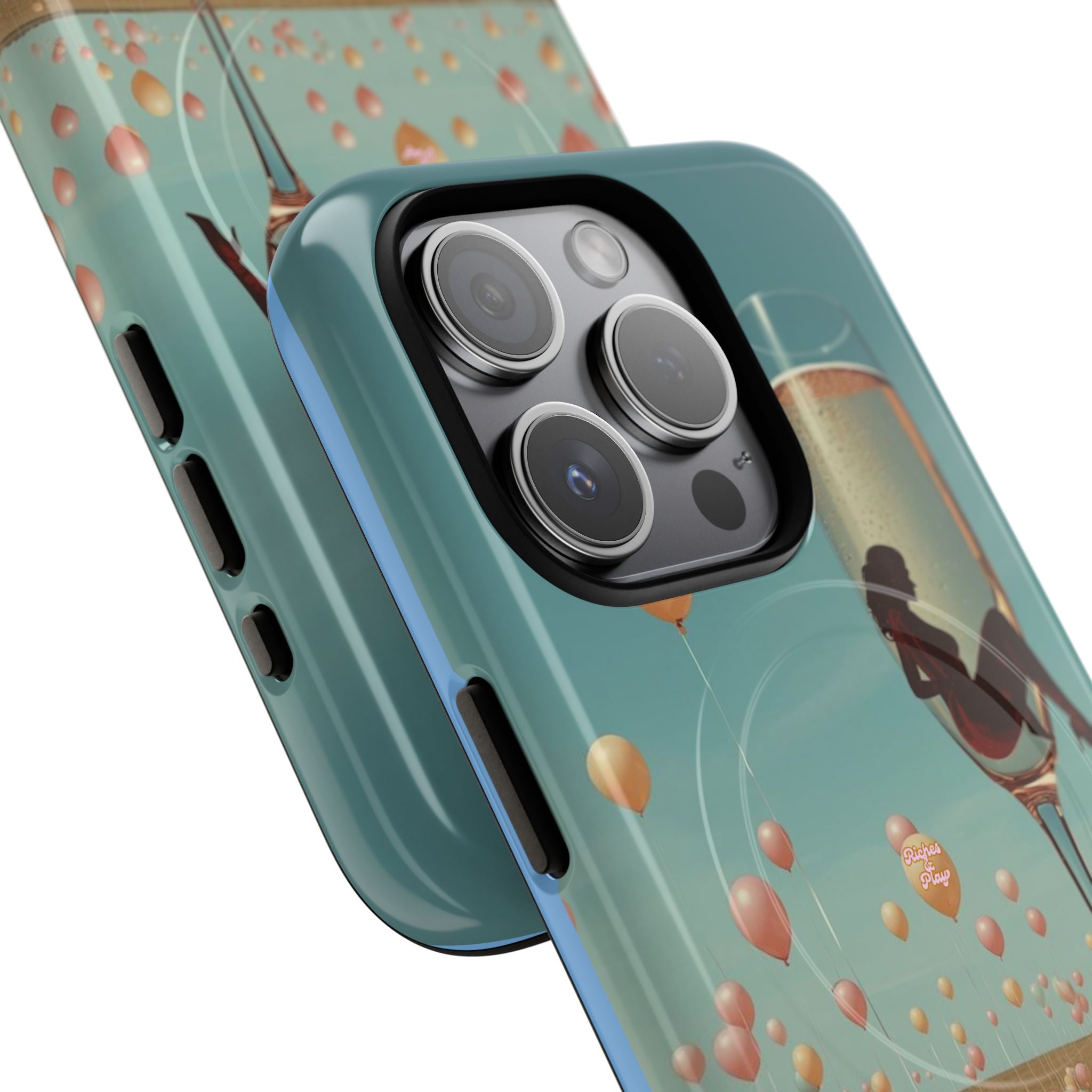 Tough Magnetic Case — Champagne Squad Sexy Lady Freedom Design