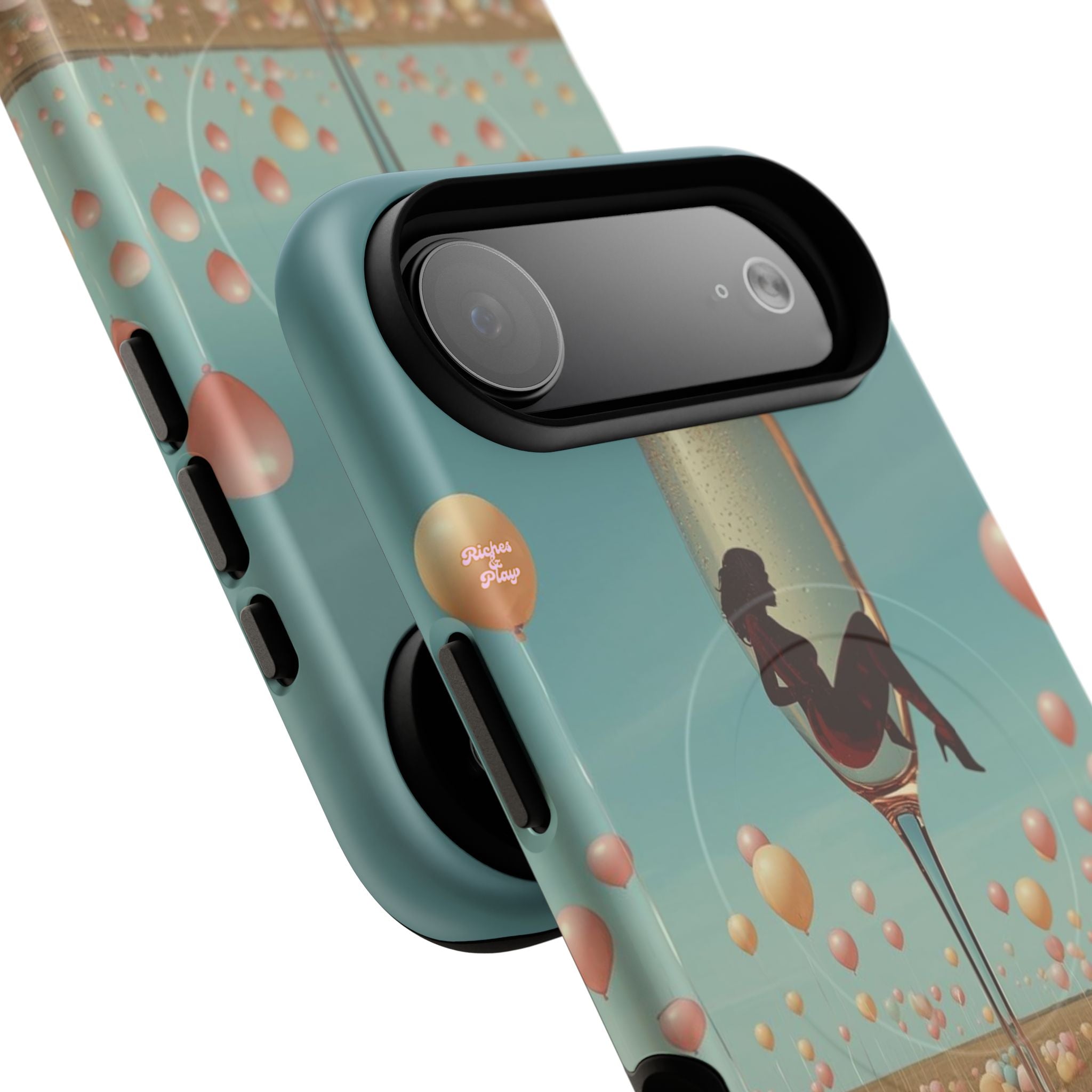 Tough Magnetic Case — Champagne Squad Sexy Lady Freedom Design