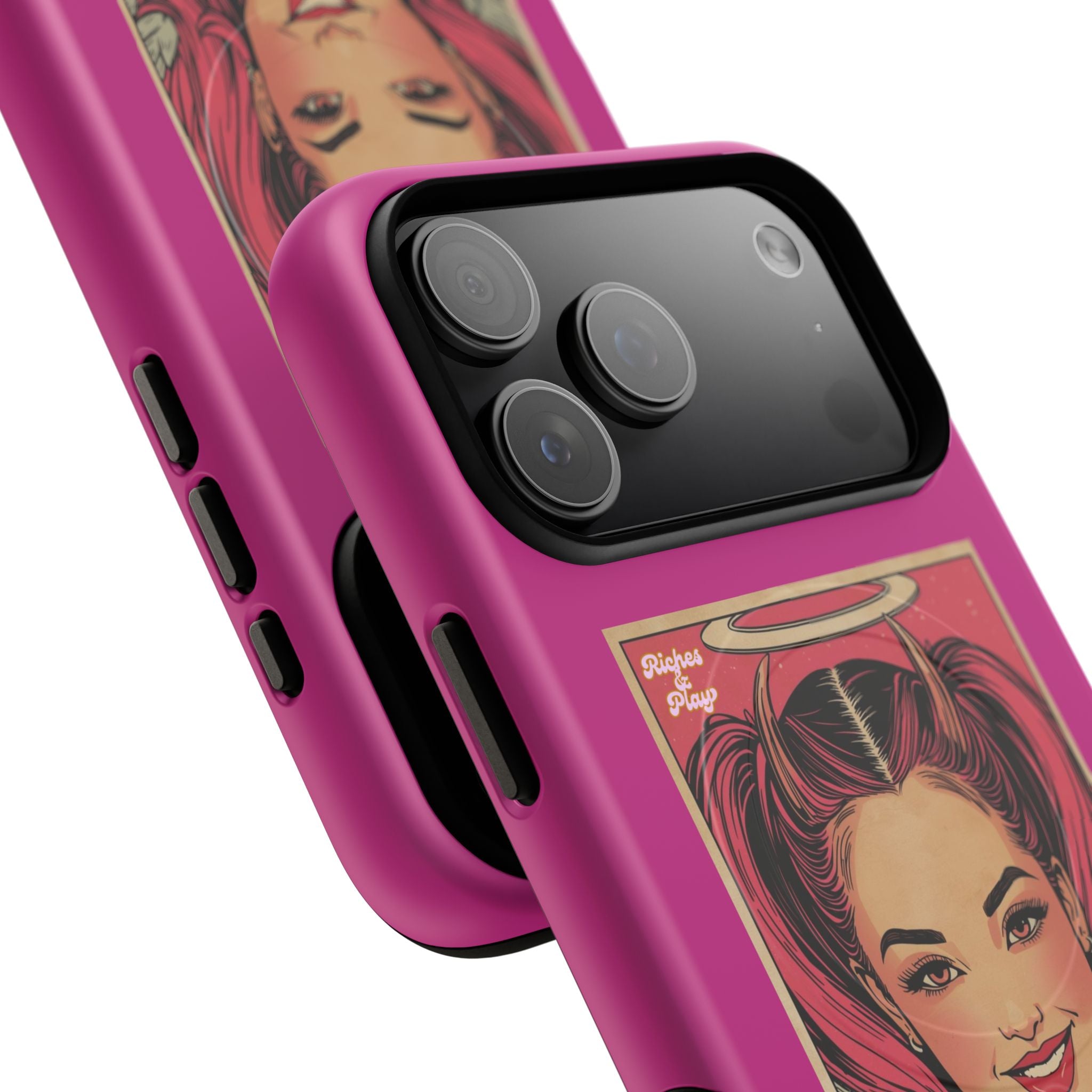 Good & Devilish iPhone 17 Case — Heaven & Hell Magnetic Phone Case