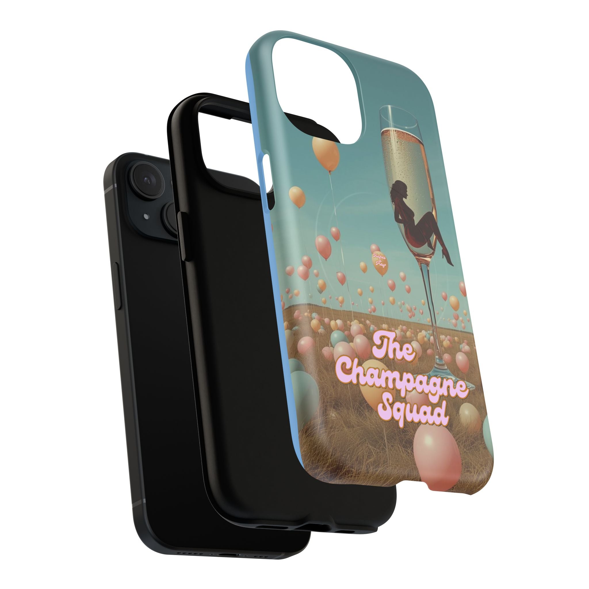 Tough Magnetic Case — Champagne Squad Sexy Lady Freedom Design