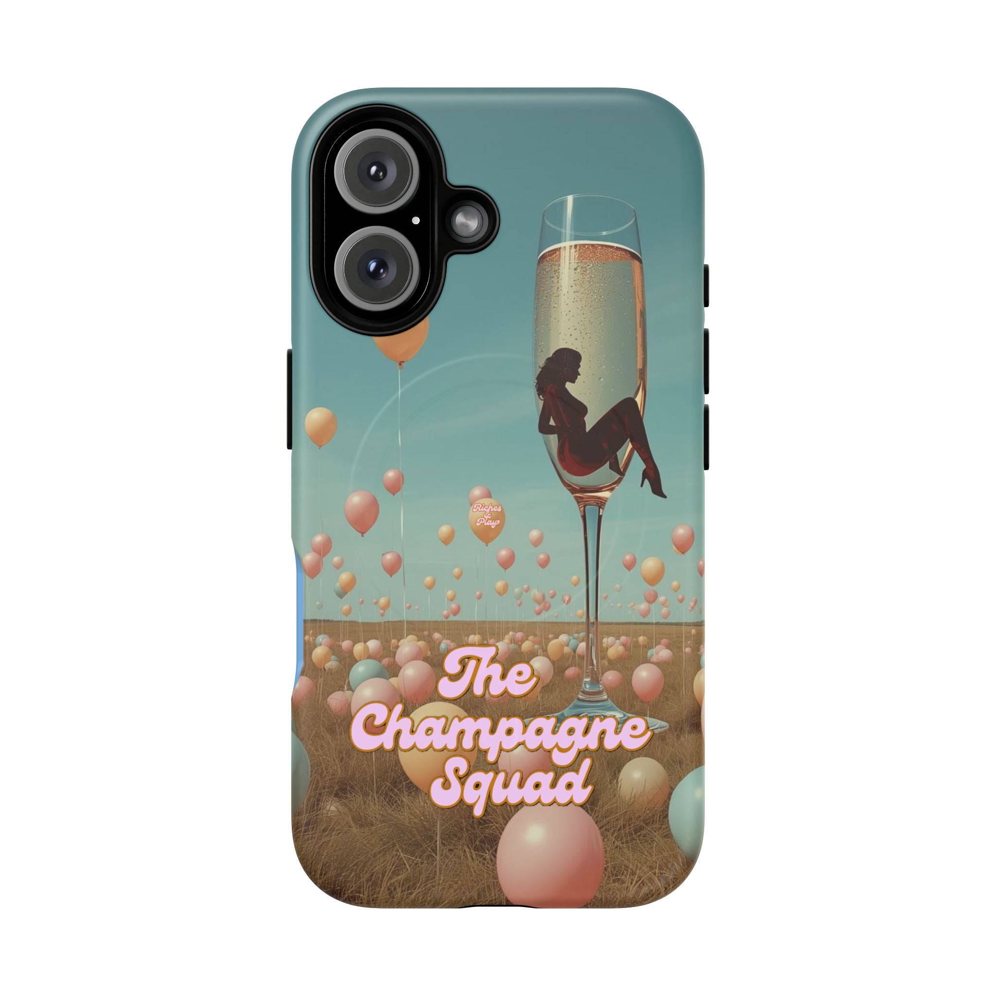 Tough Magnetic Case — Champagne Squad Sexy Lady Freedom Design