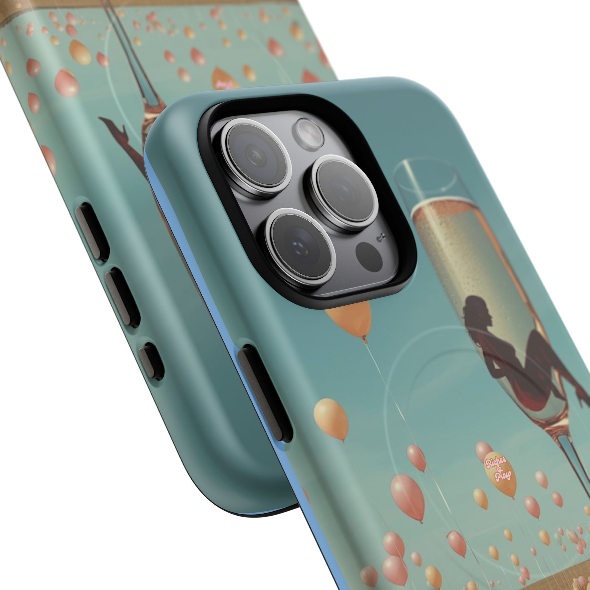 Tough Magnetic Case — Champagne Squad Sexy Lady Freedom Design