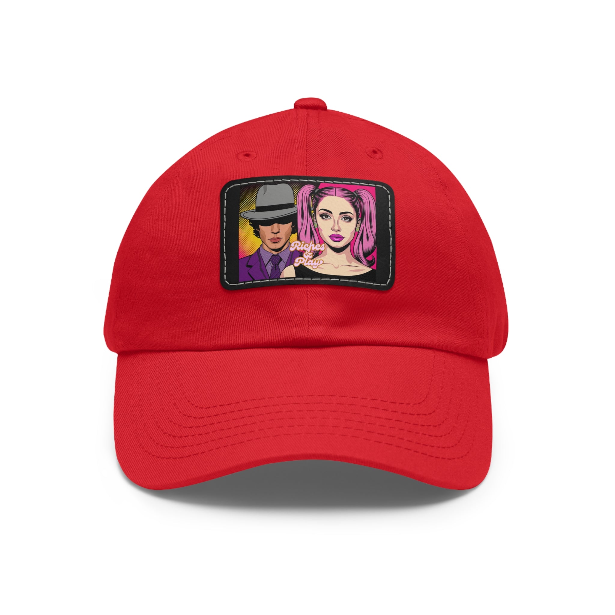'Artistry' Leather Patch Hat | Shh...It's Art Collection | Riches & Play