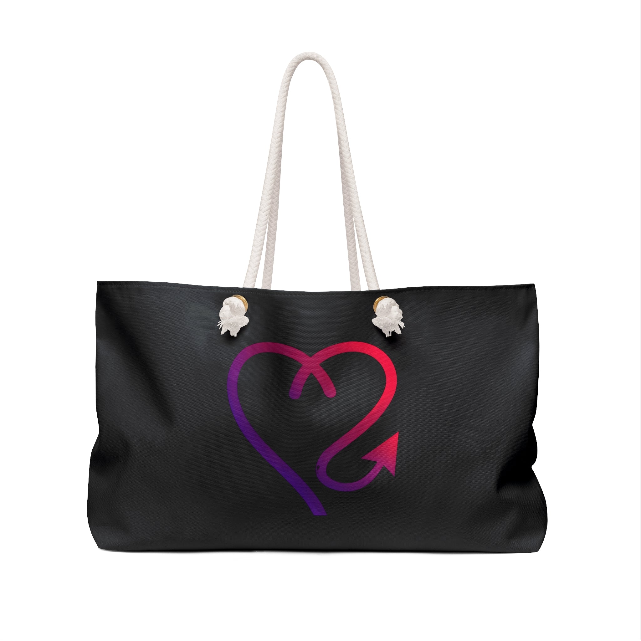 Good & Devilish Weekender Bag – Luxury Travel Tote | Riches & Play