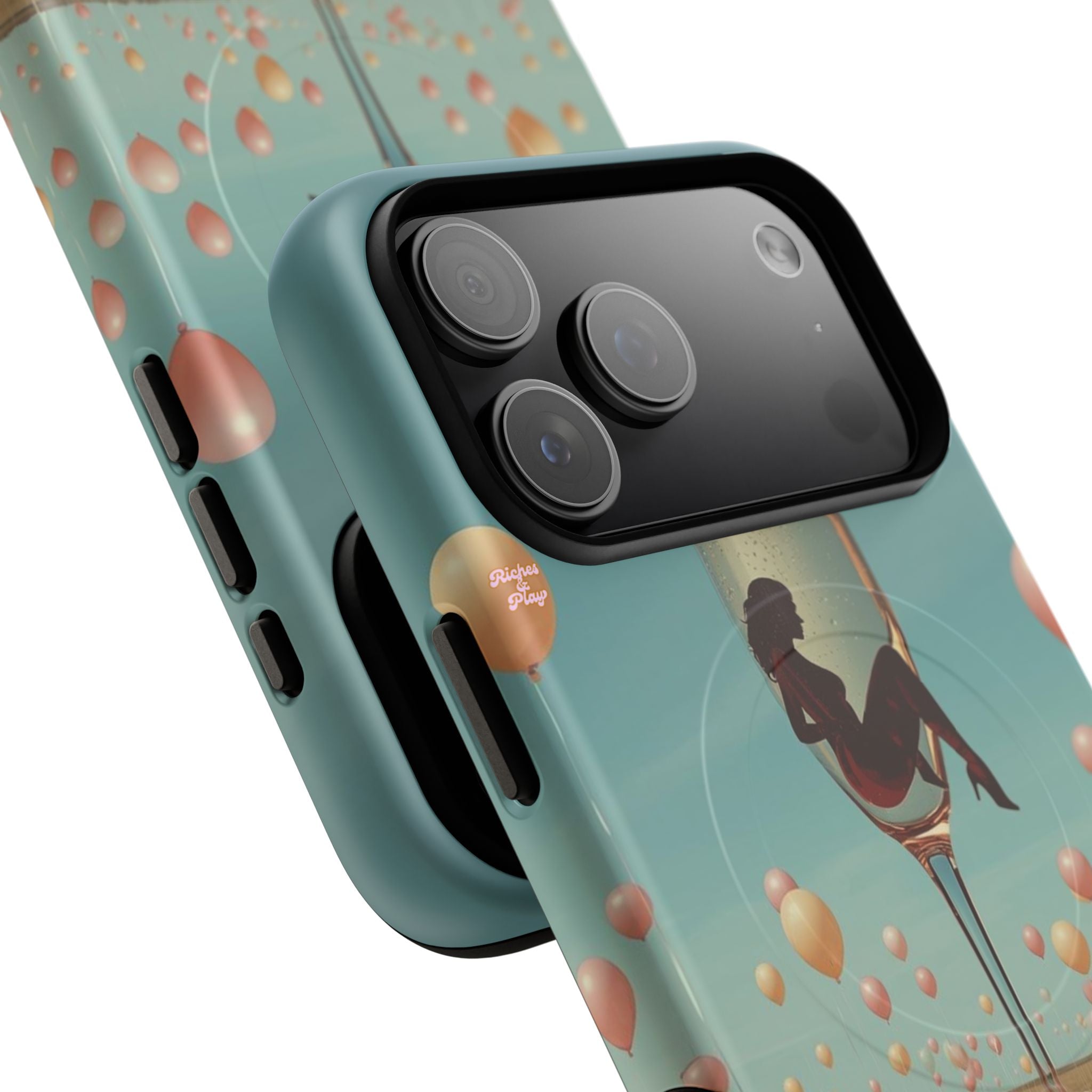Tough Magnetic Case — Champagne Squad Sexy Lady Freedom Design
