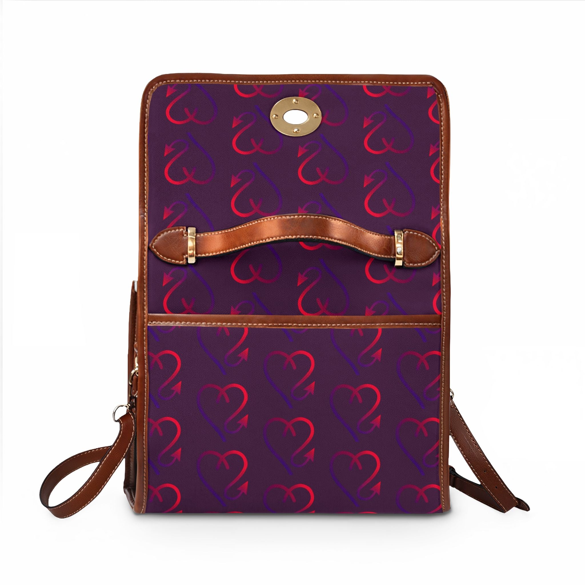 Good & Devilish Waterproof Canvas Bag – Statement Travel Organizer | Riches & Play