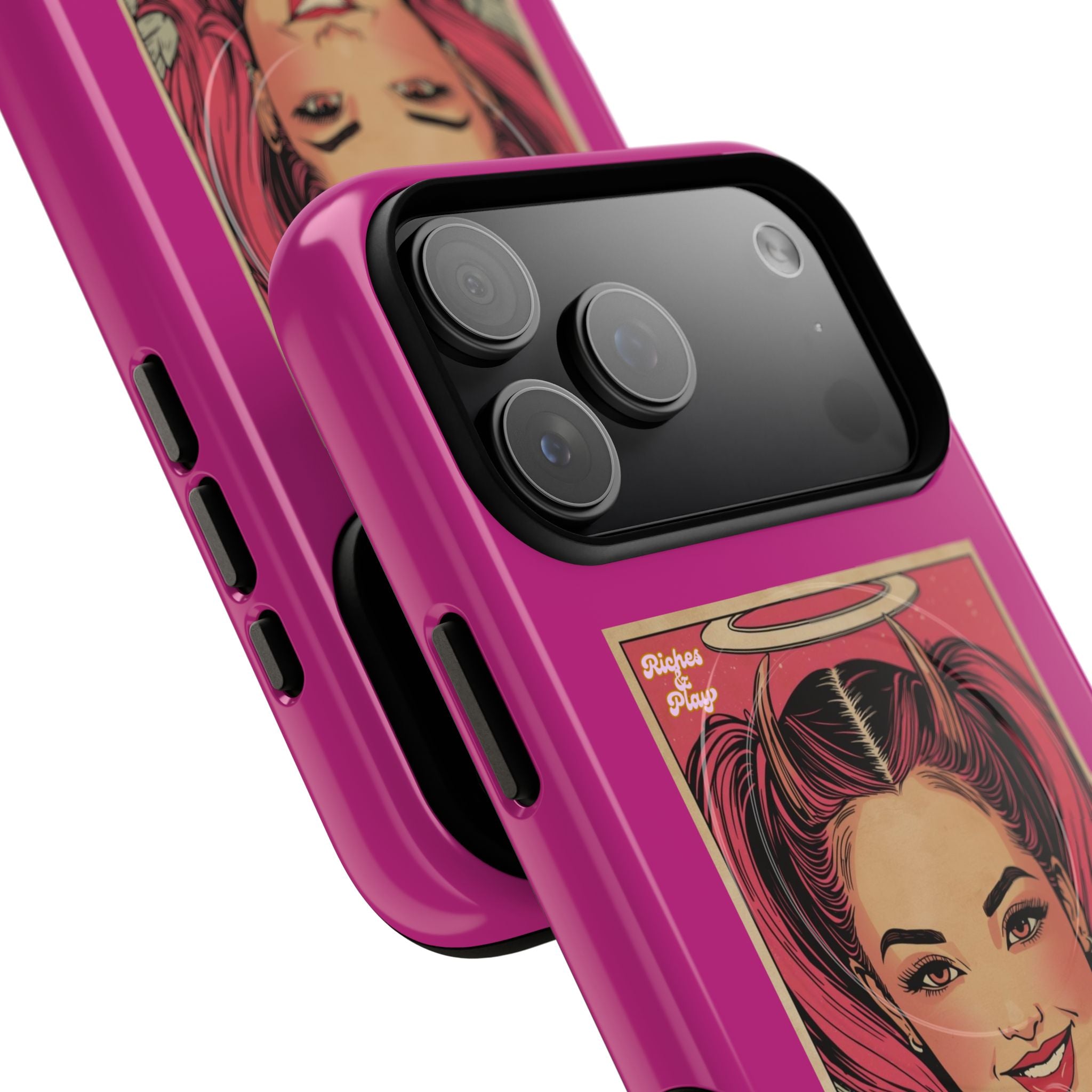 Good & Devilish iPhone 17 Case — Heaven & Hell Magnetic Phone Case