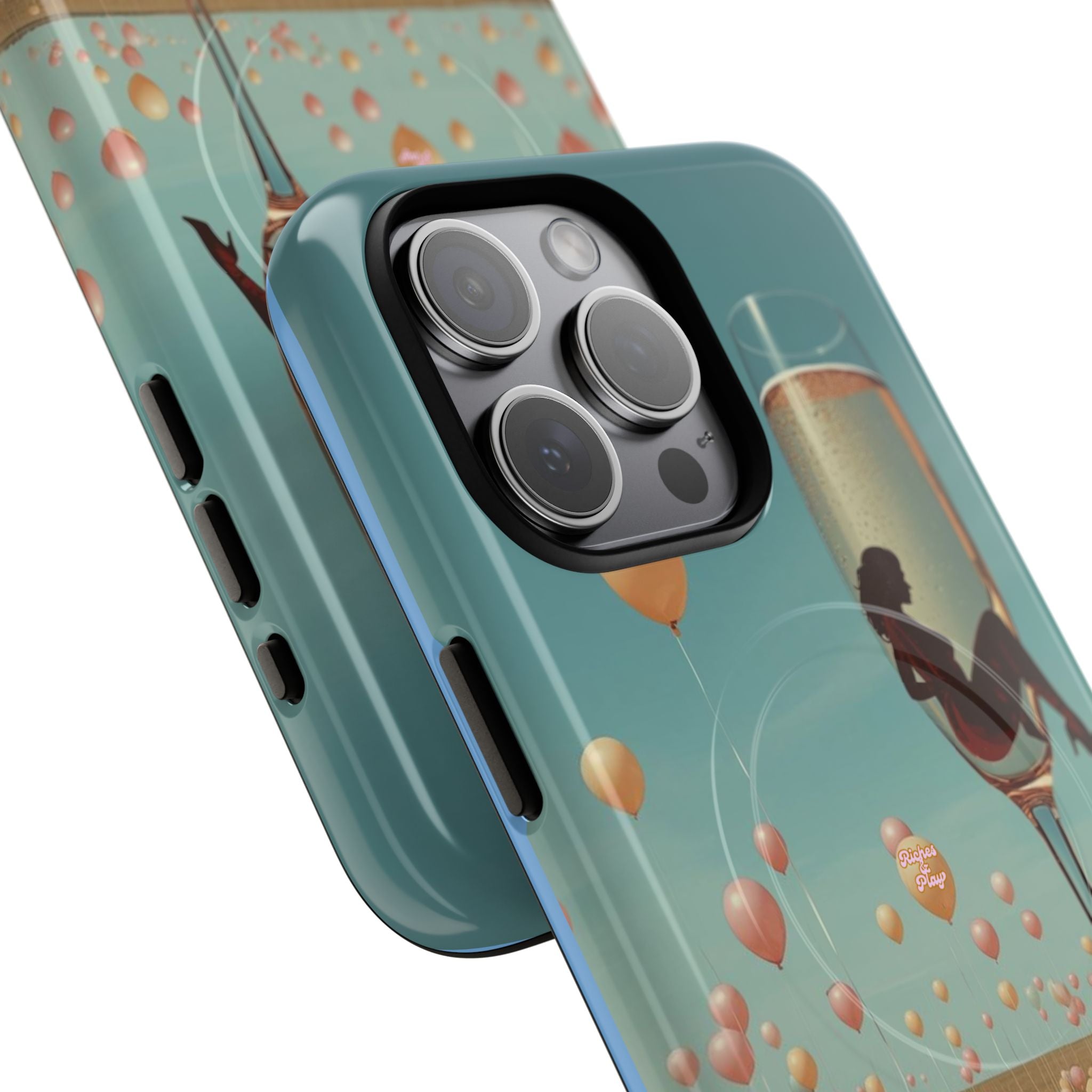 Tough Magnetic Case — Champagne Squad Sexy Lady Freedom Design