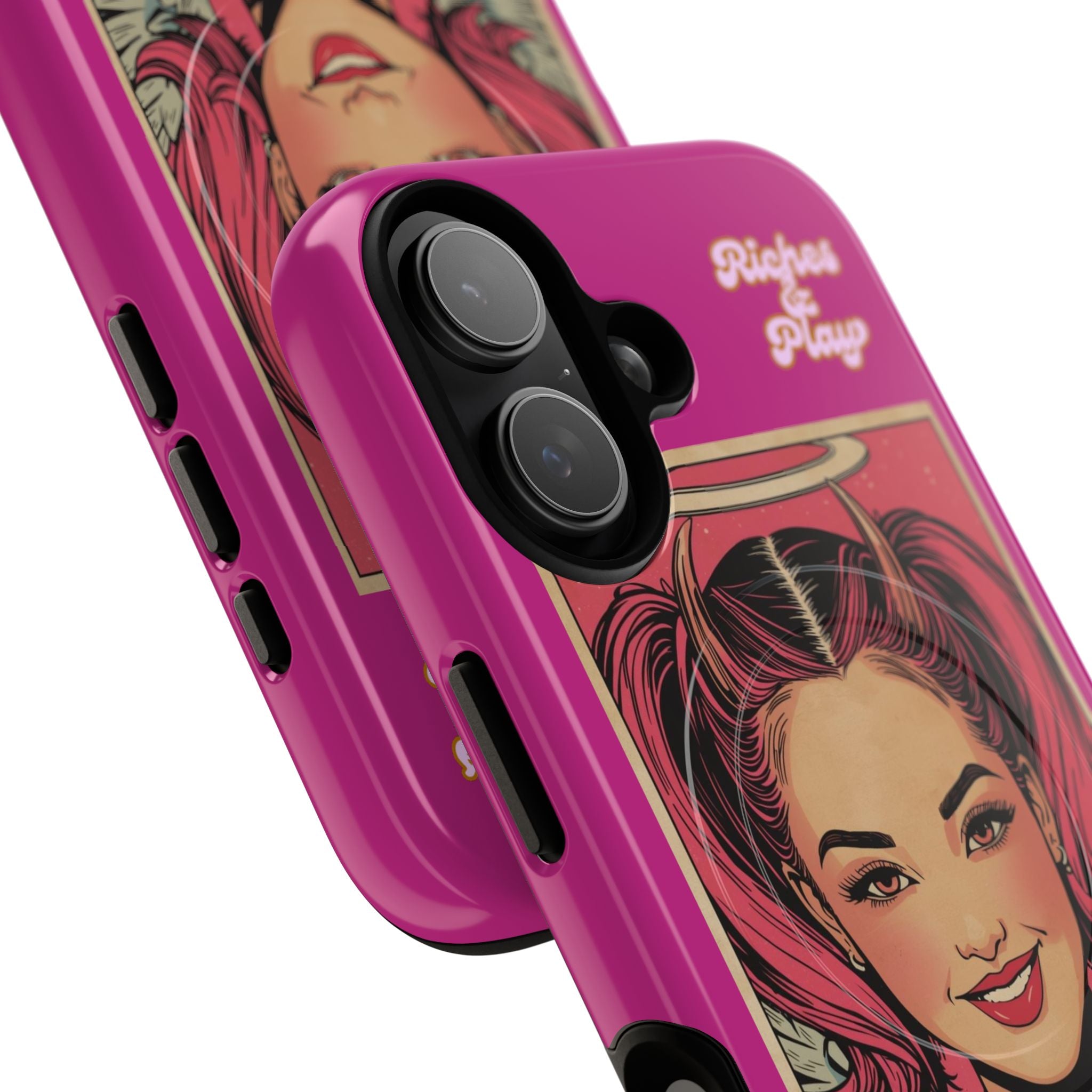 Good & Devilish iPhone 17 Case — Heaven & Hell Magnetic Phone Case