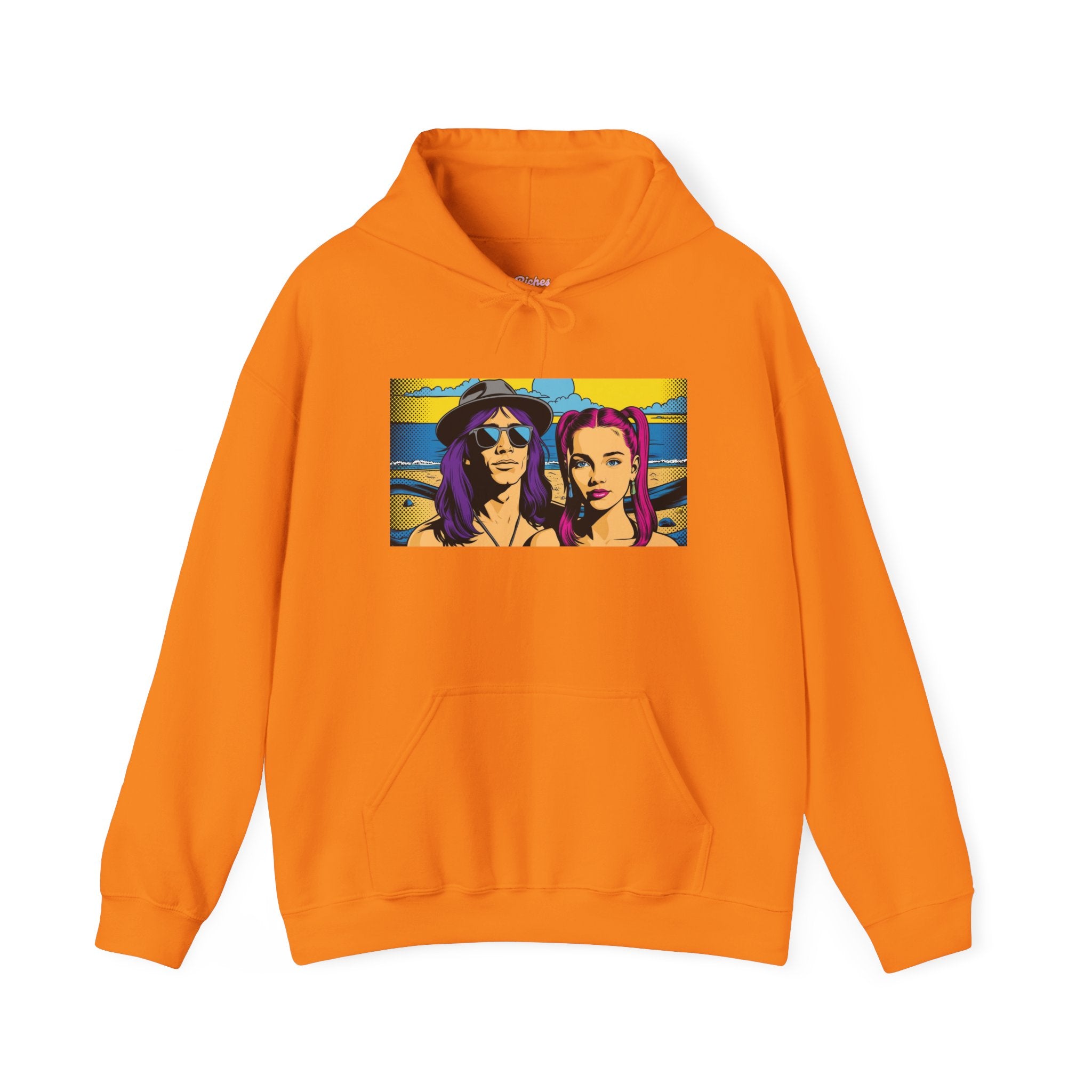 Lovers & Beach Hoodie | Shh...It's Art Collection | Riches & Play