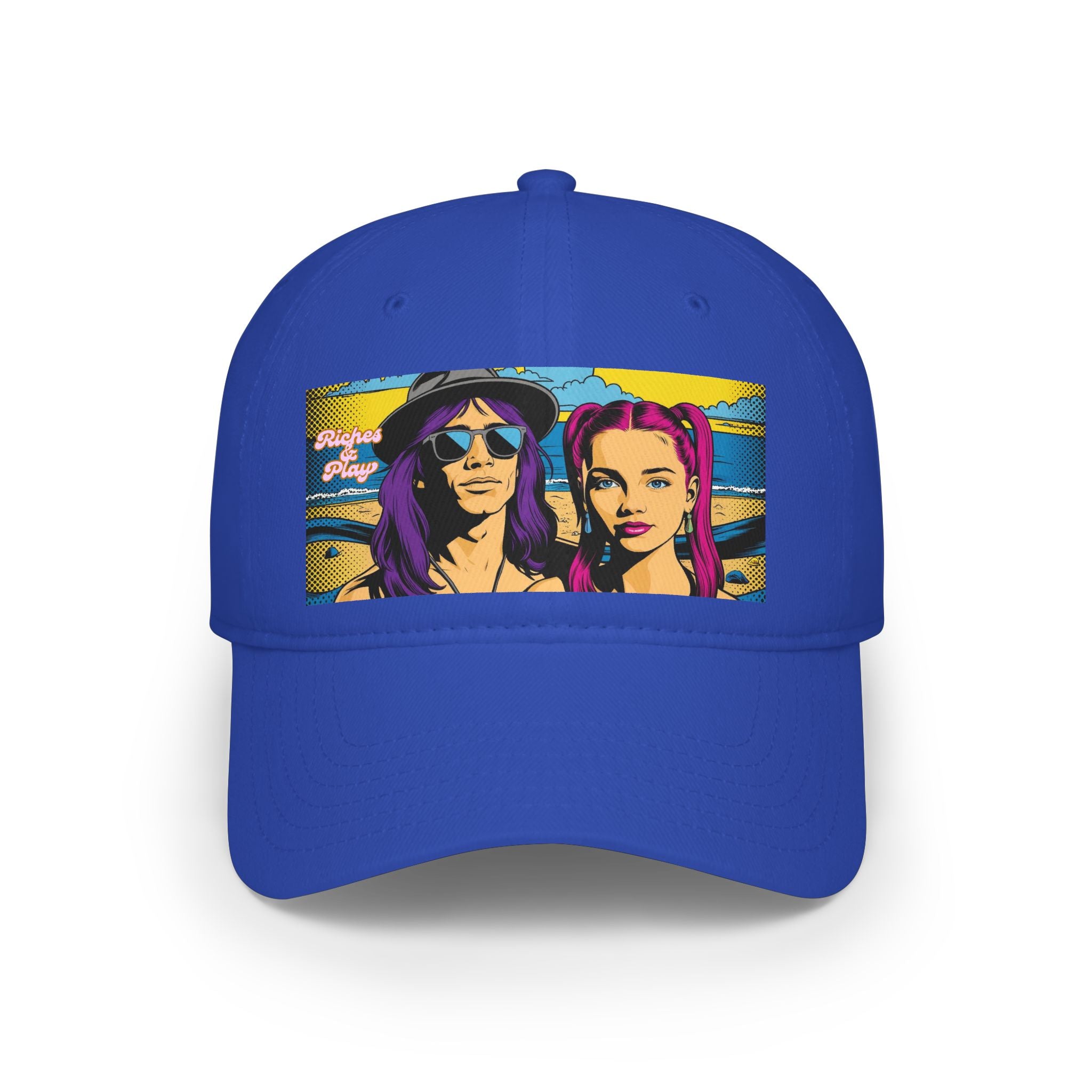 Lovers & Beach Baseball Cap | Shh...It's Art | Riches & Play