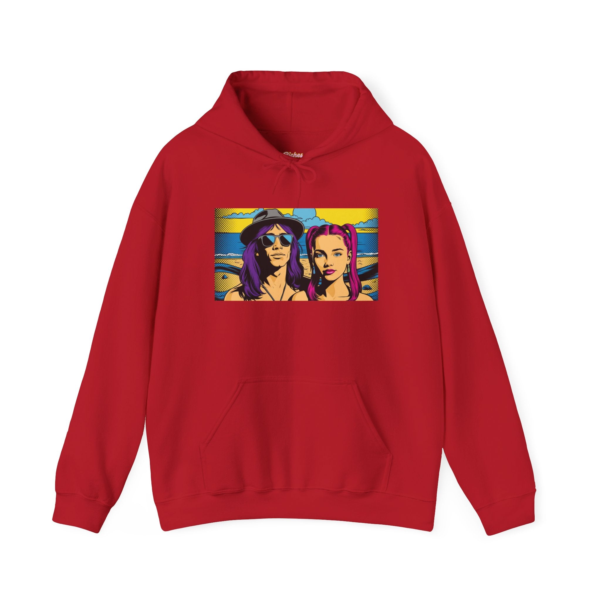 Lovers & Beach Hoodie | Shh...It's Art Collection | Riches & Play