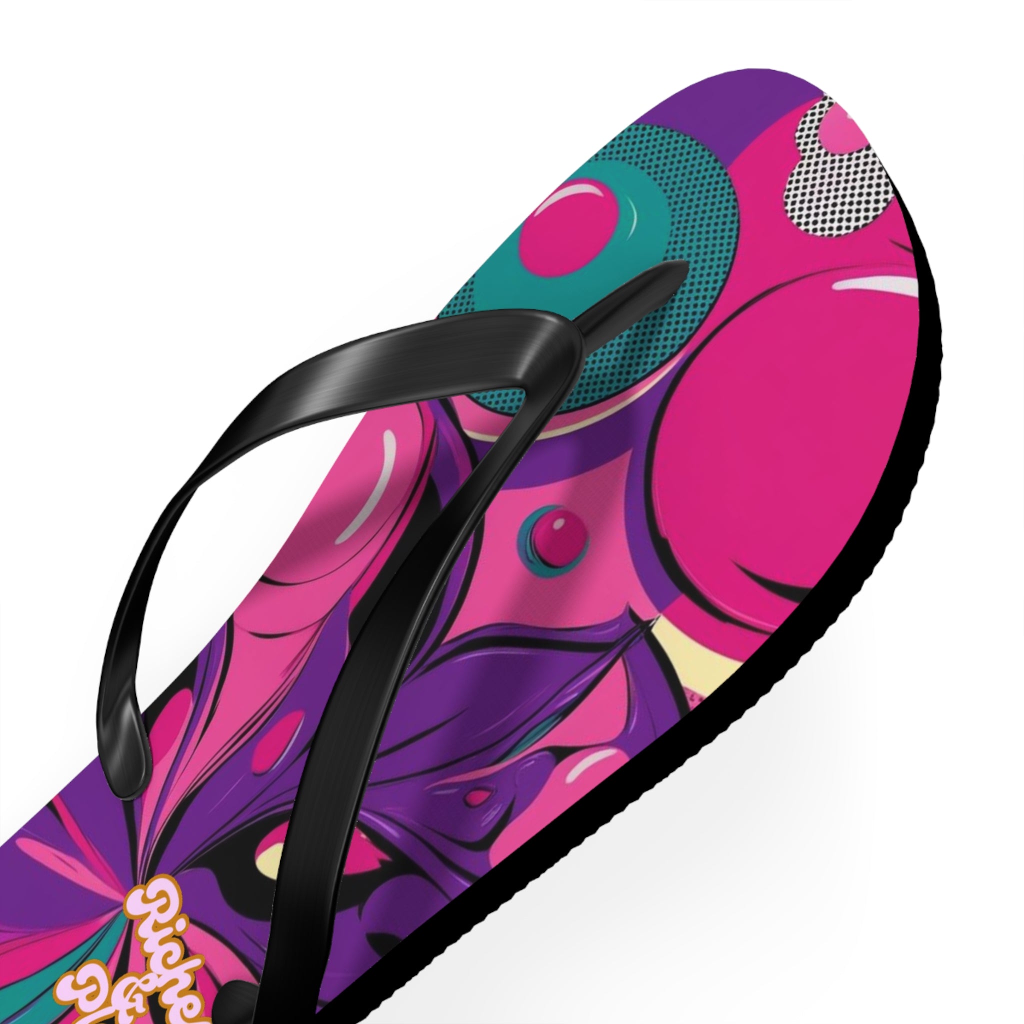 Artsy Flip Flops | Shh...It's Art | Riches & Play
