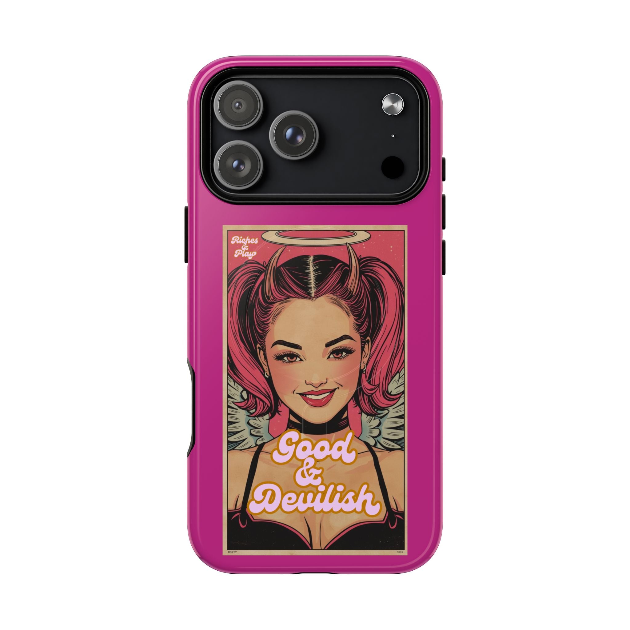 Good & Devilish iPhone 17 Case — Heaven & Hell Magnetic Phone Case