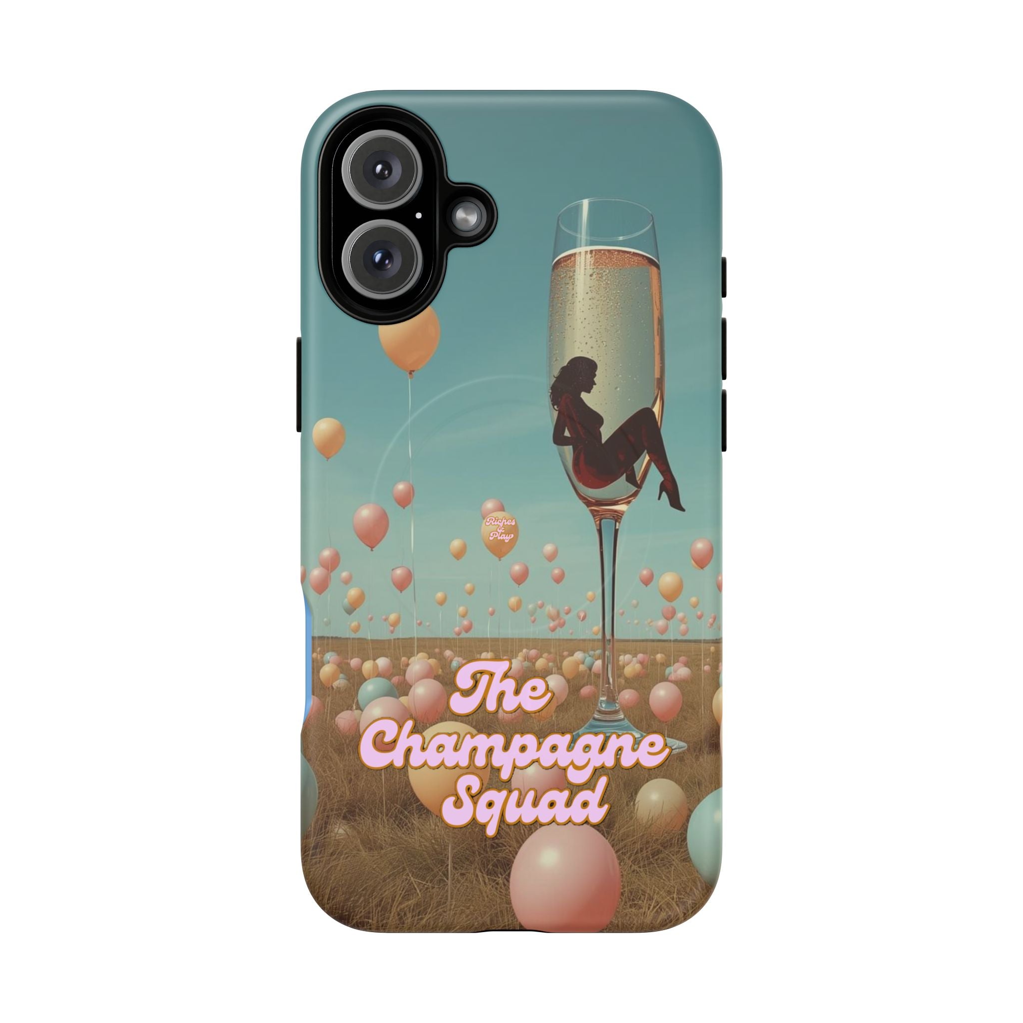Tough Magnetic Case — Champagne Squad Sexy Lady Freedom Design