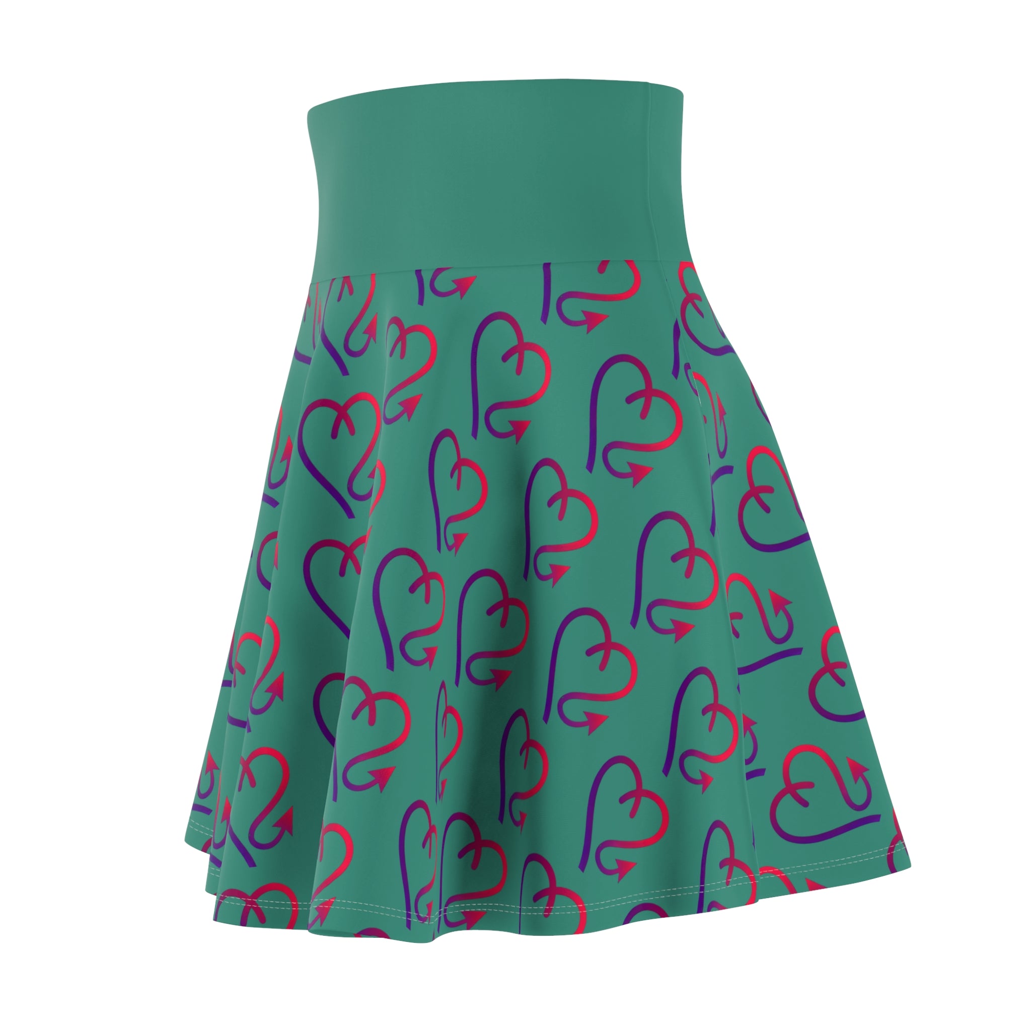 Good & Devilish Skater Skirt – Bold Feminine Statement Skirt | Riches & Play