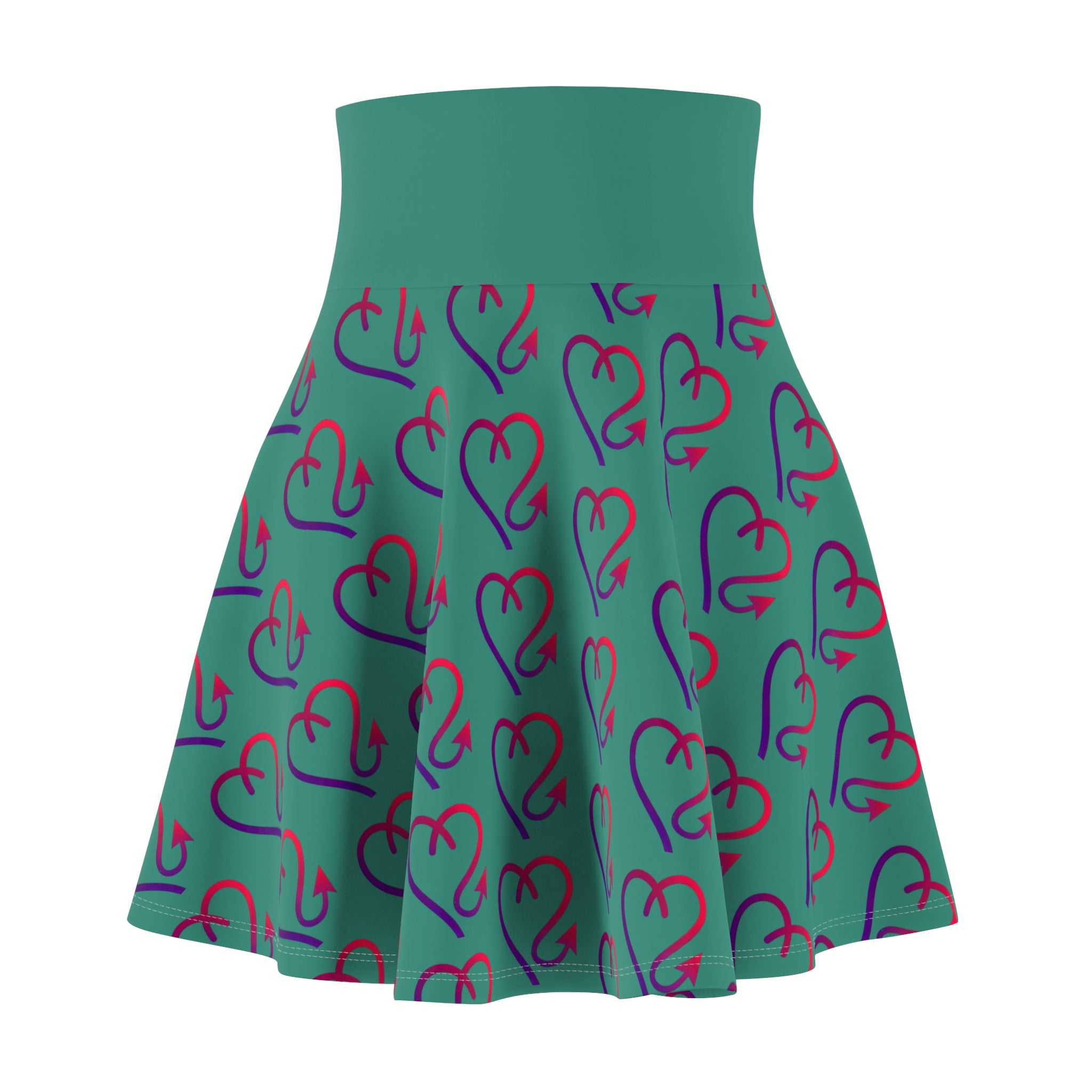 Good & Devilish Skater Skirt – Bold Feminine Statement Skirt | Riches & Play