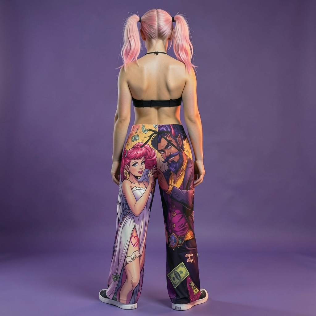 Good & Devilish | Whimsical Angel & Devil Lounge Pants