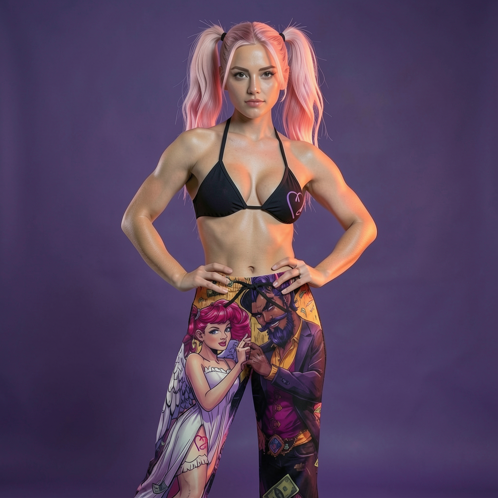 Good & Devilish | Whimsical Angel & Devil Lounge Pants