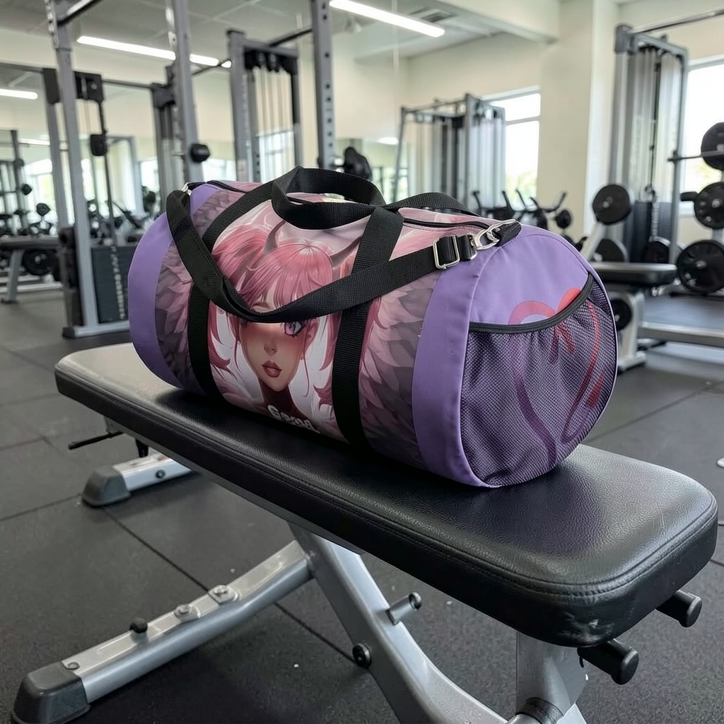 Good & Devilish "Be the Storm" Duffel Bag — Fun Sexy Travel Gym Bag