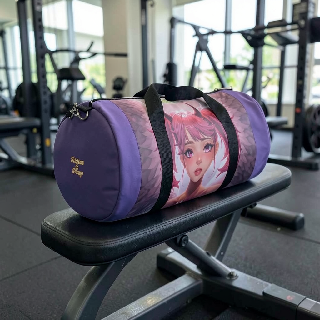 Good & Devilish "Be the Storm" Duffel Bag — Fun Sexy Travel Gym Bag