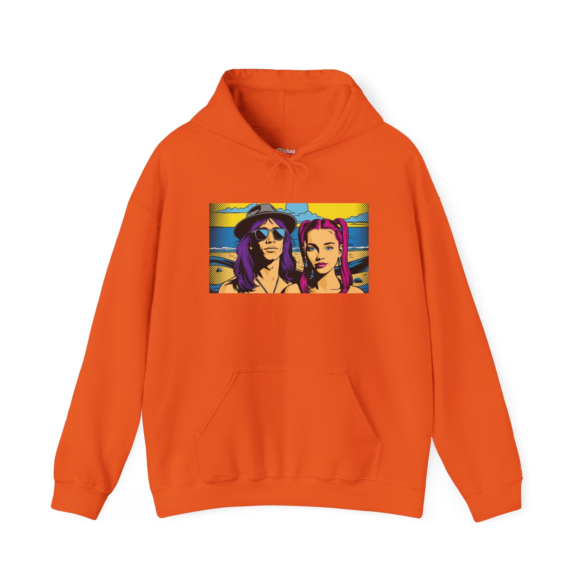 Lovers & Beach Hoodie | Shh...It's Art Collection | Riches & Play
