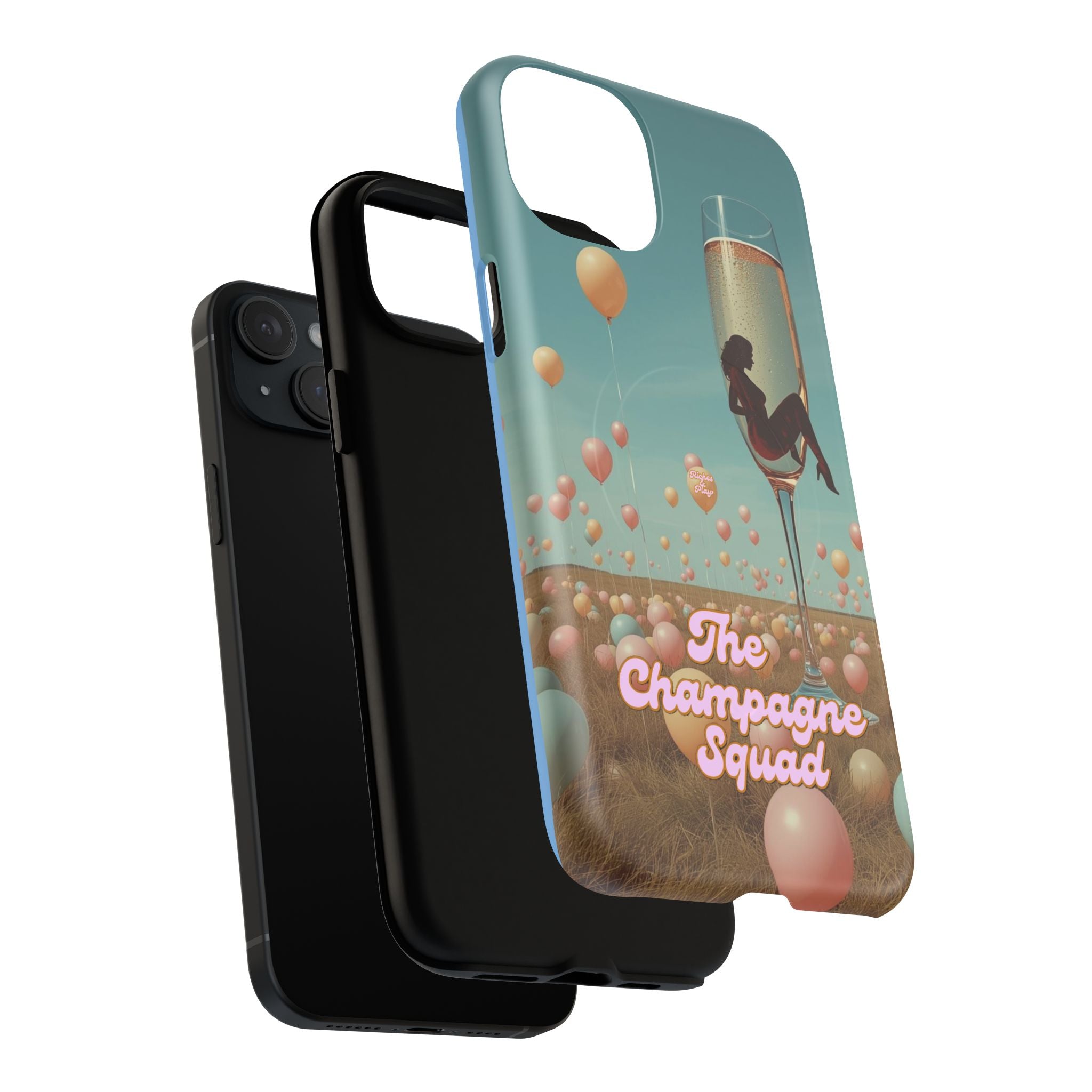 Tough Magnetic Case — Champagne Squad Sexy Lady Freedom Design