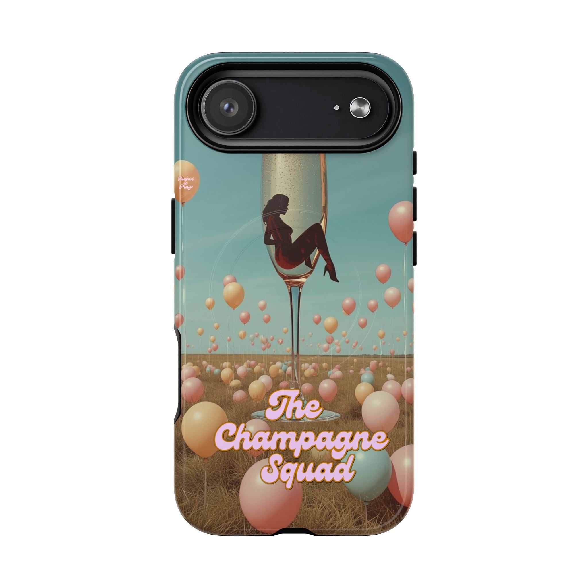 Tough Magnetic Case — Champagne Squad Sexy Lady Freedom Design
