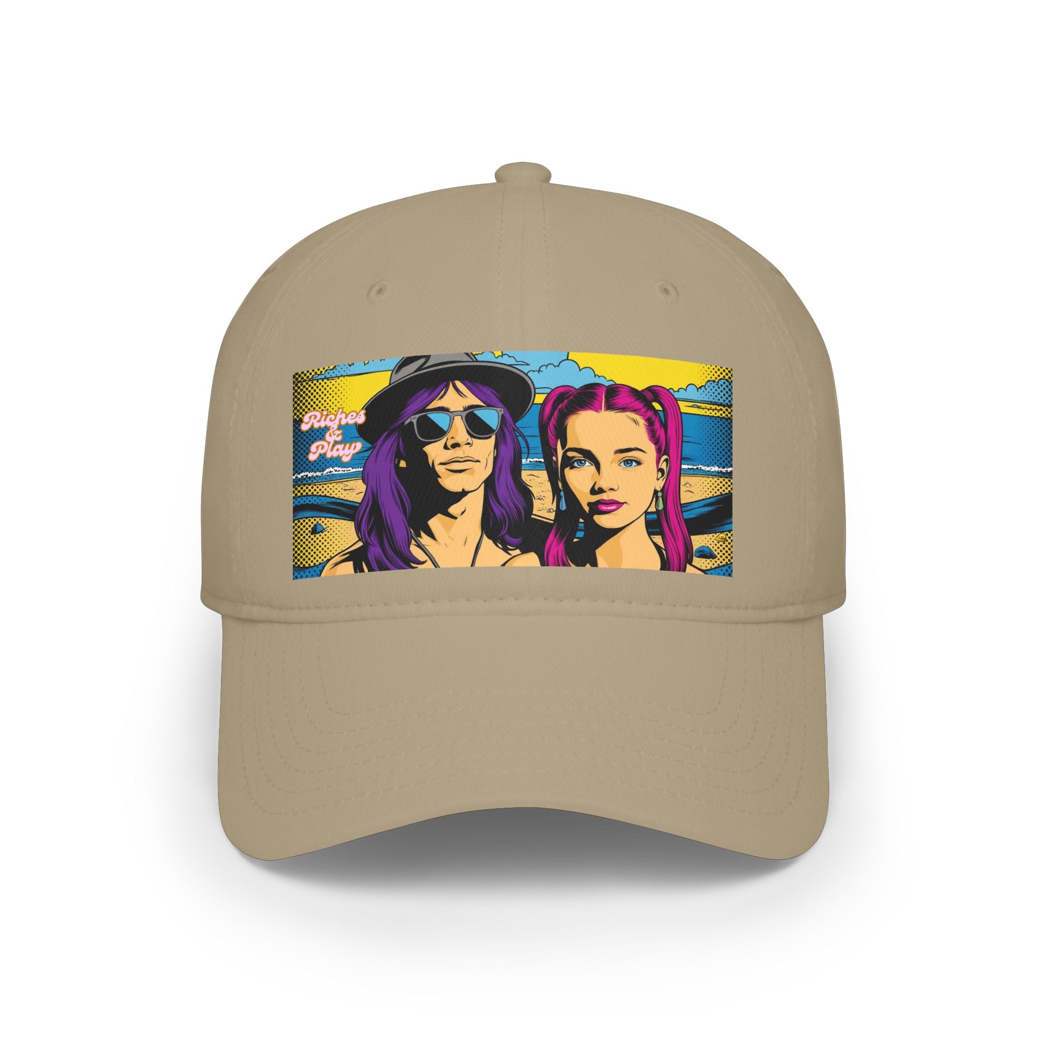 Lovers & Beach Baseball Cap | Shh...It's Art | Riches & Play