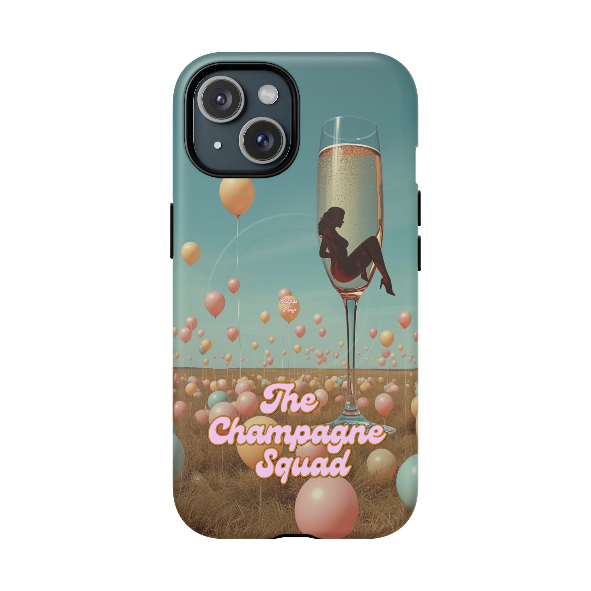 Tough Magnetic Case — Champagne Squad Sexy Lady Freedom Design