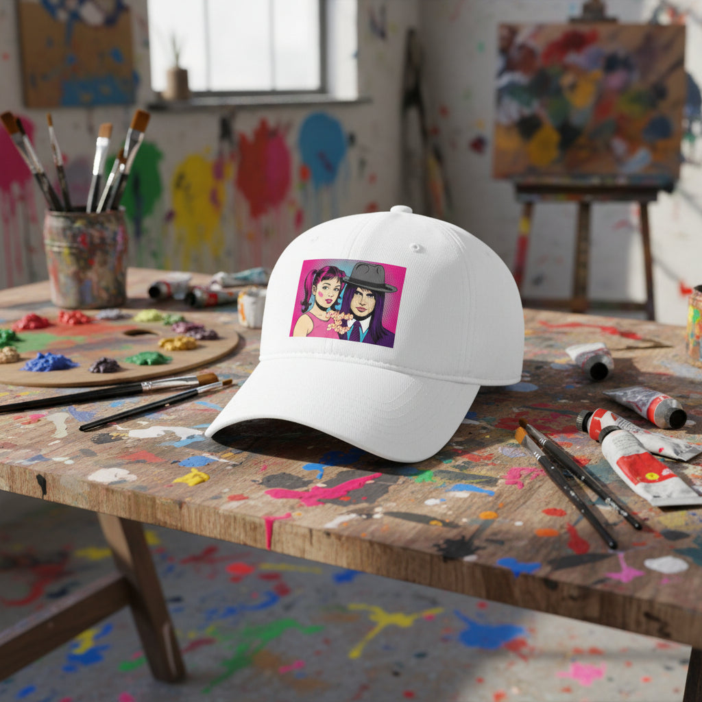 'Lovers in Art' Baseball Cap | Shh...It's Art Collection | Riches & Play