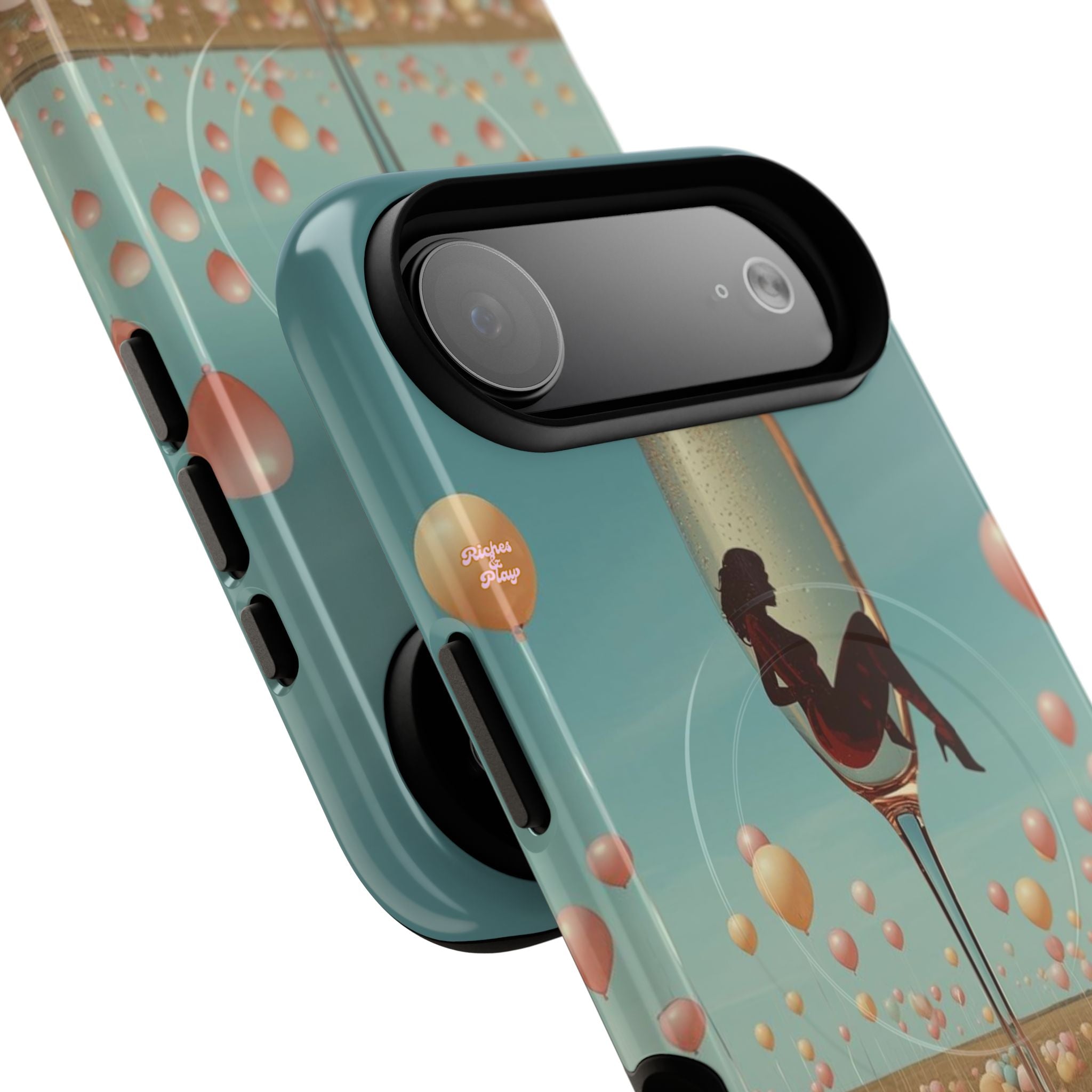 Tough Magnetic Case — Champagne Squad Sexy Lady Freedom Design