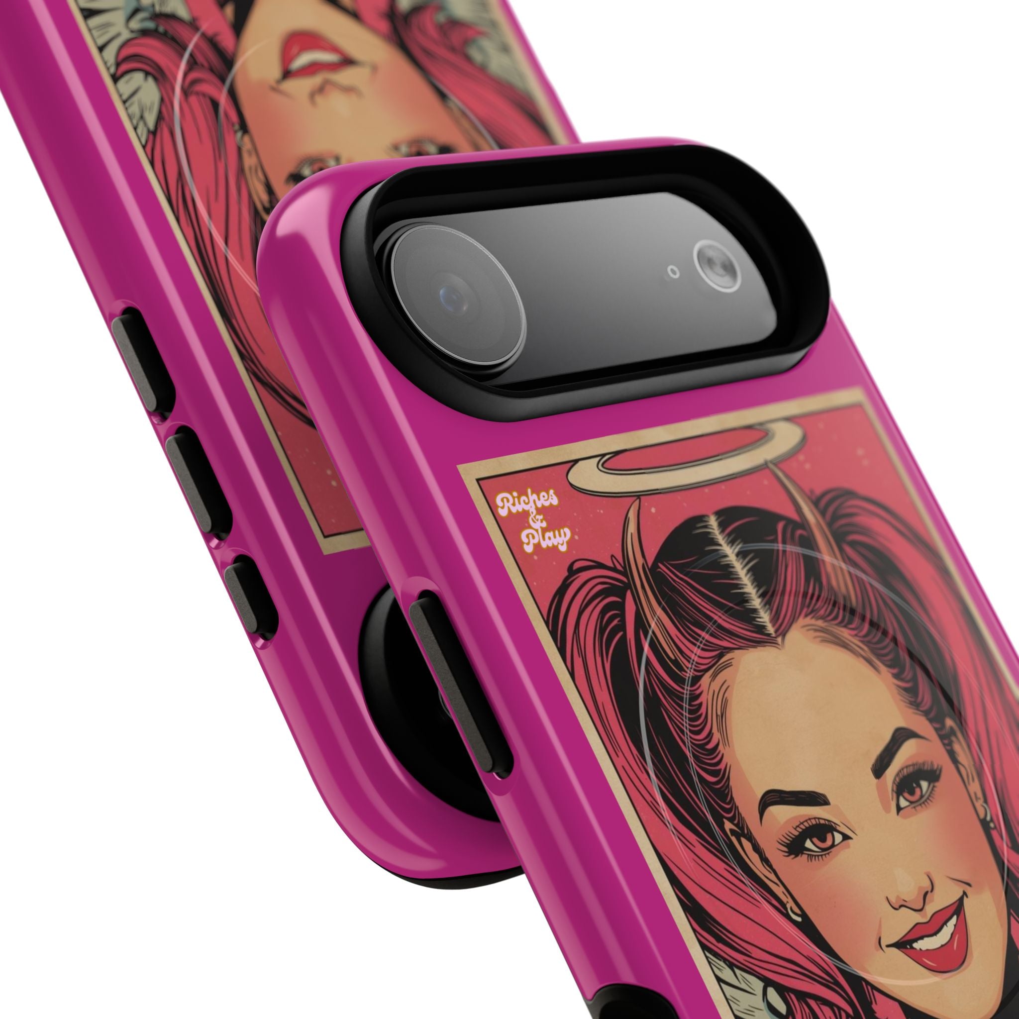 Good & Devilish iPhone 17 Case — Heaven & Hell Magnetic Phone Case