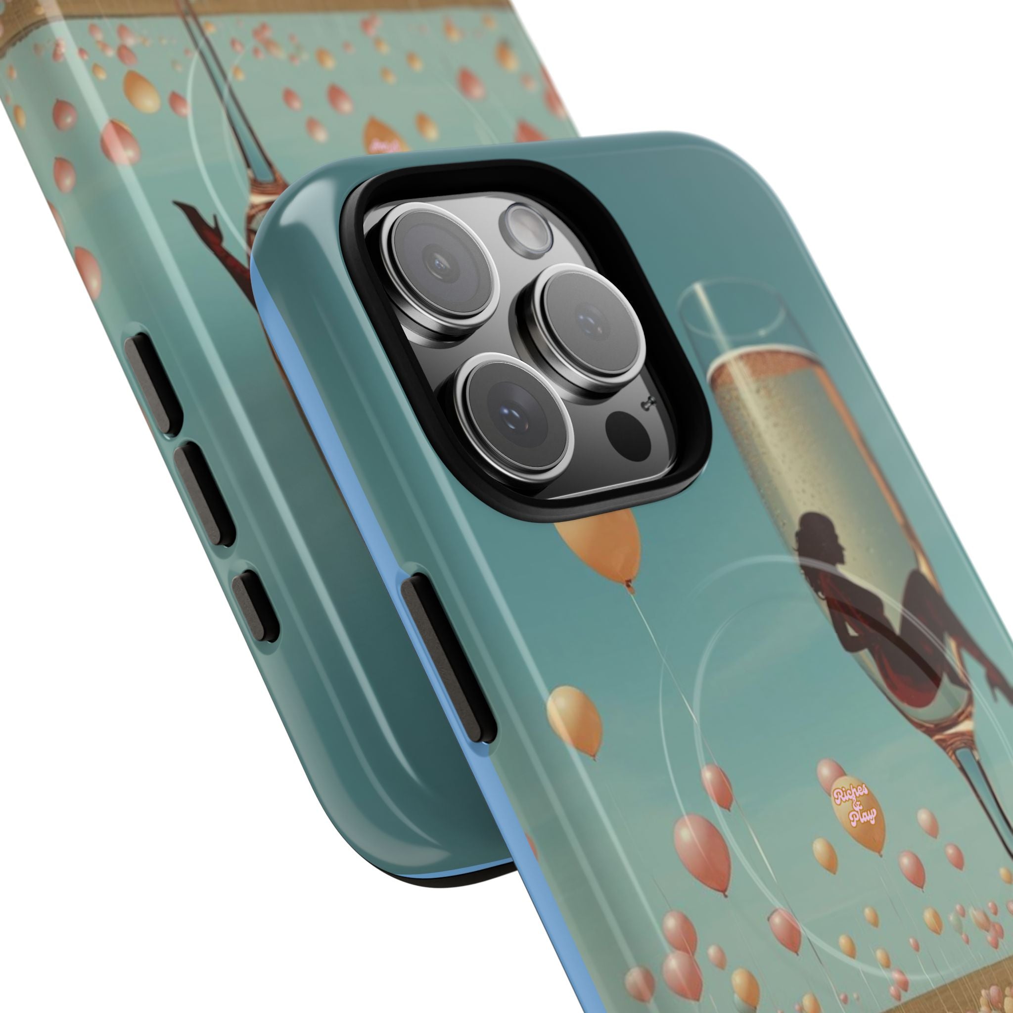 Tough Magnetic Case — Champagne Squad Sexy Lady Freedom Design