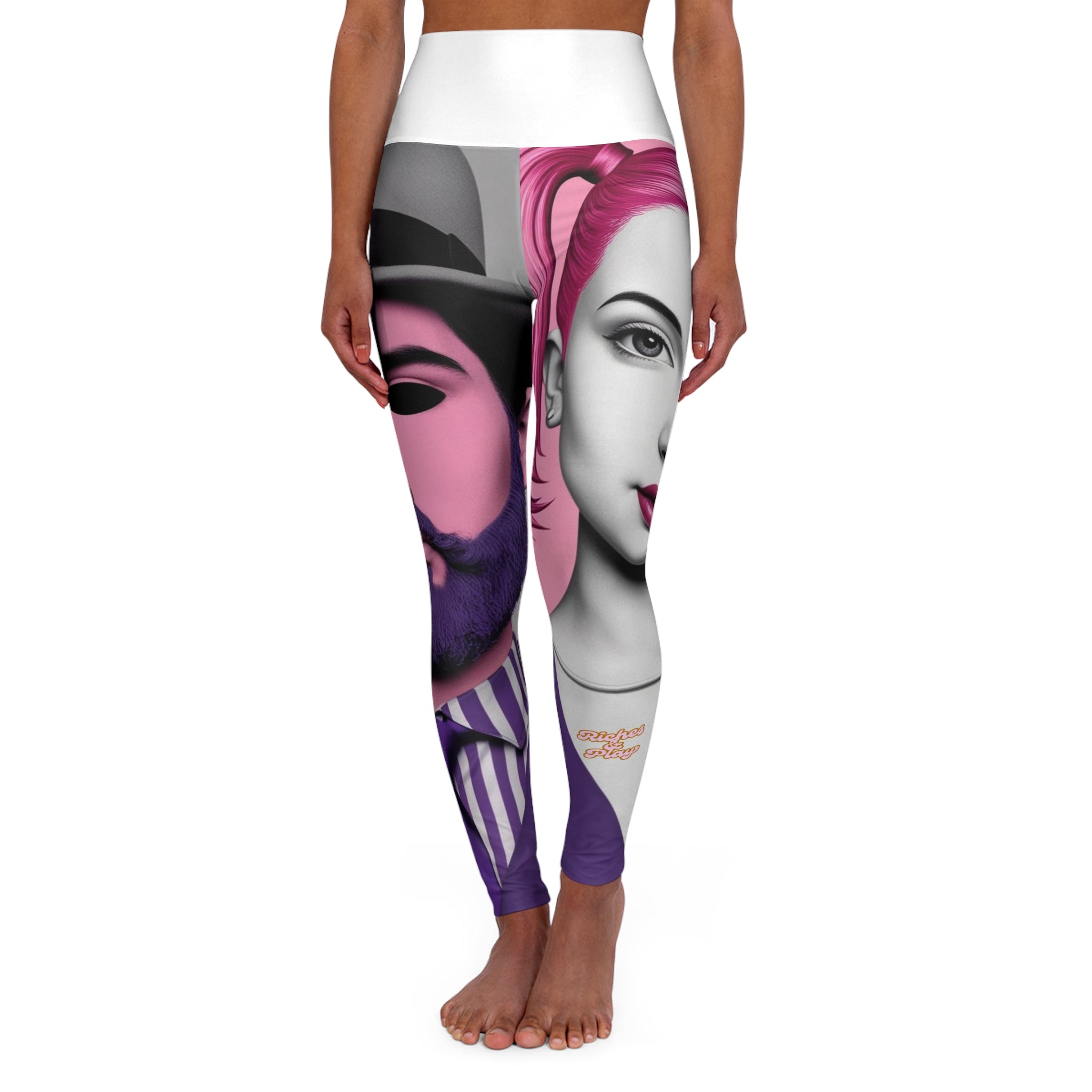 Art & Duality Leggings | Shh...It's Art Collection | Riches & Play
