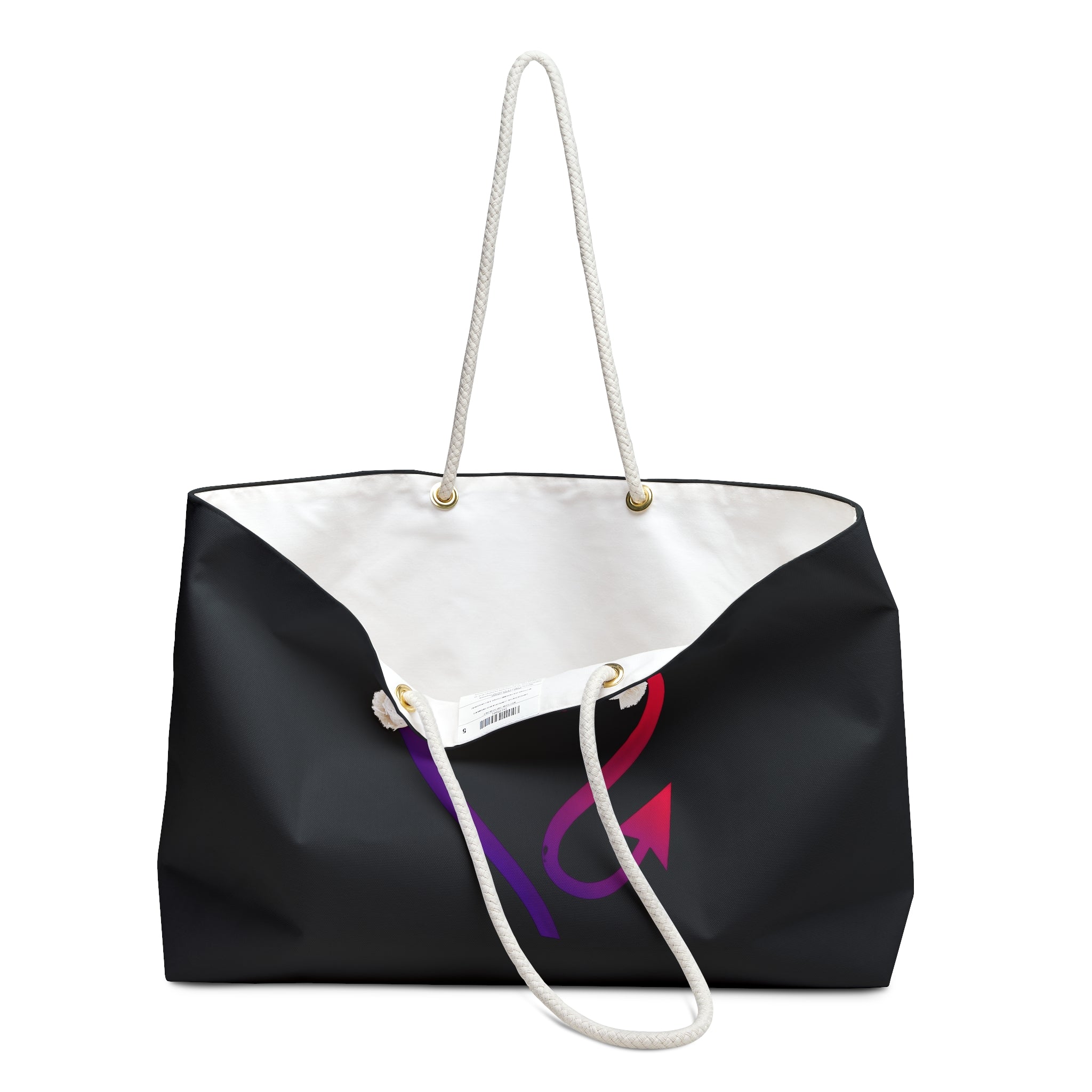 Good & Devilish Weekender Bag – Luxury Travel Tote | Riches & Play
