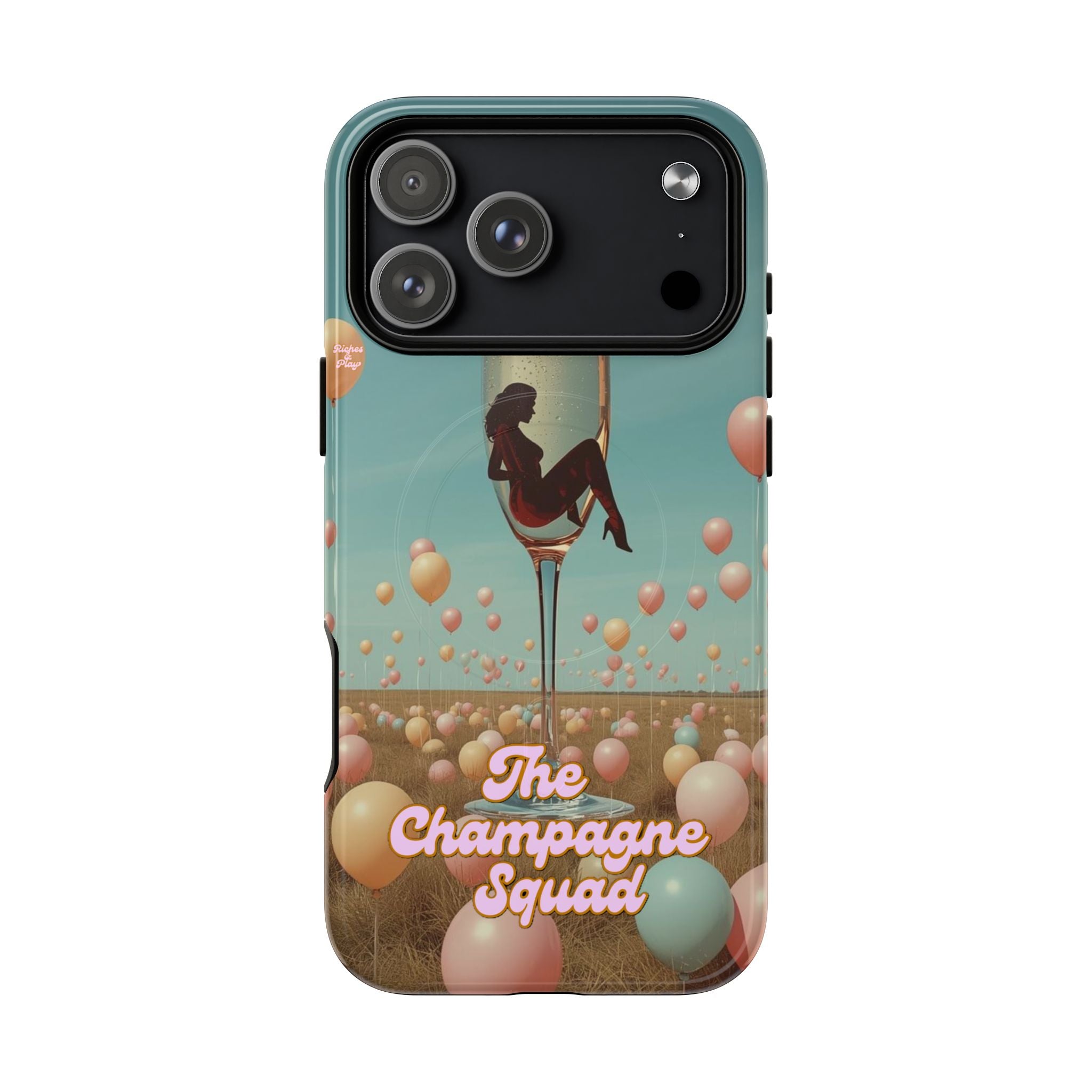 Tough Magnetic Case — Champagne Squad Sexy Lady Freedom Design
