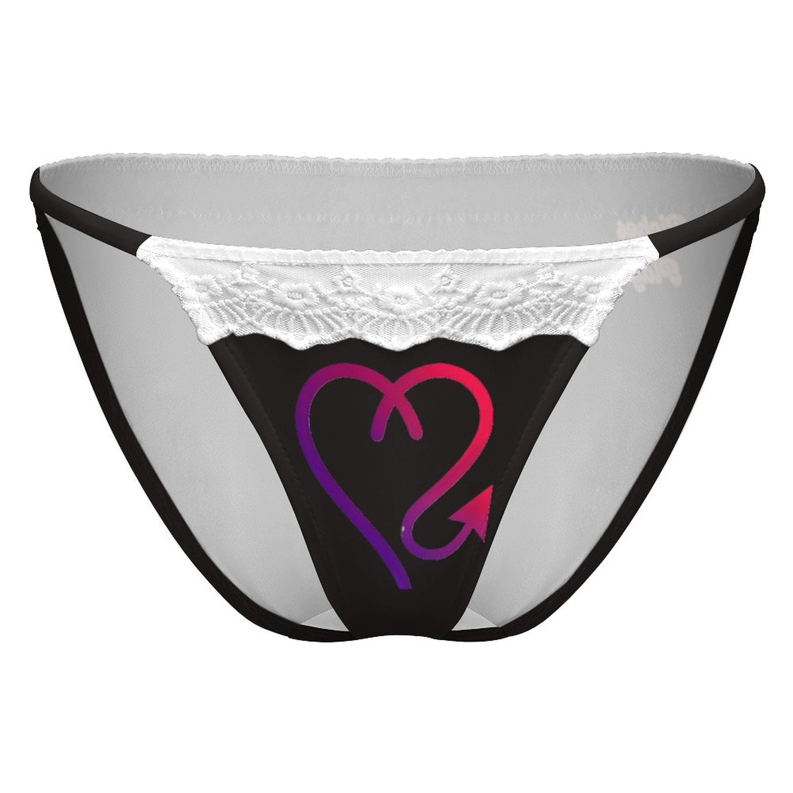 Good & Devilish lace trim sexy underwear