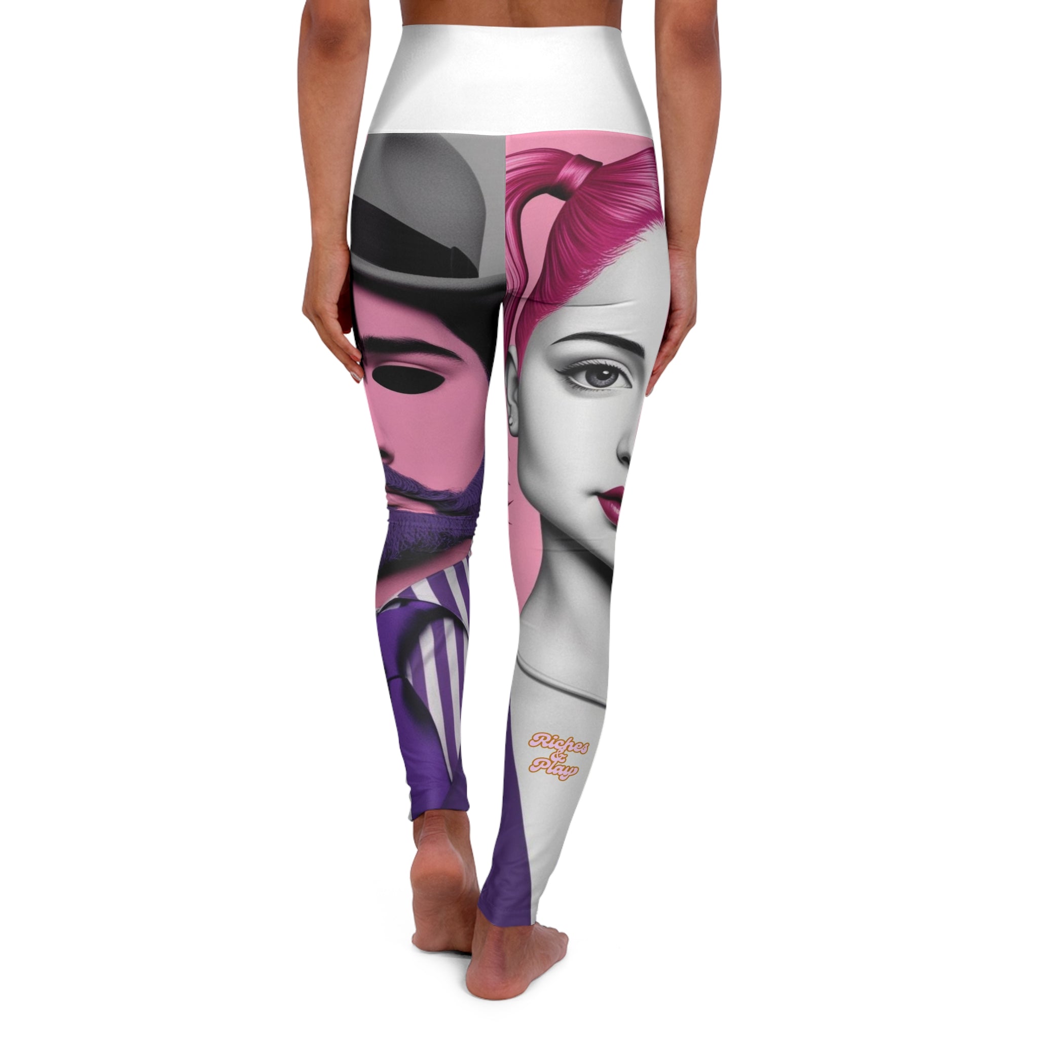 Art & Duality Leggings | Shh...It's Art Collection | Riches & Play