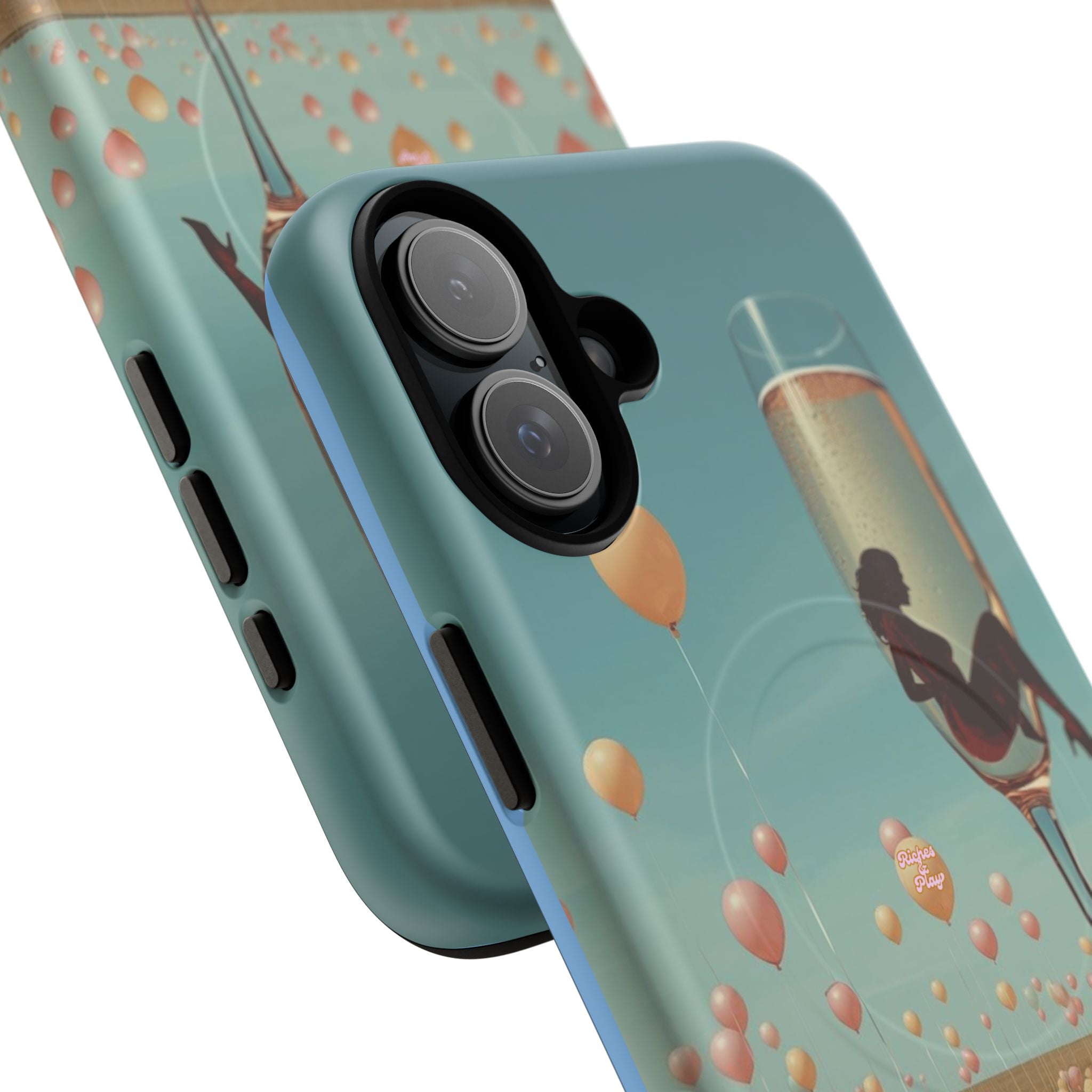 Tough Magnetic Case — Champagne Squad Sexy Lady Freedom Design