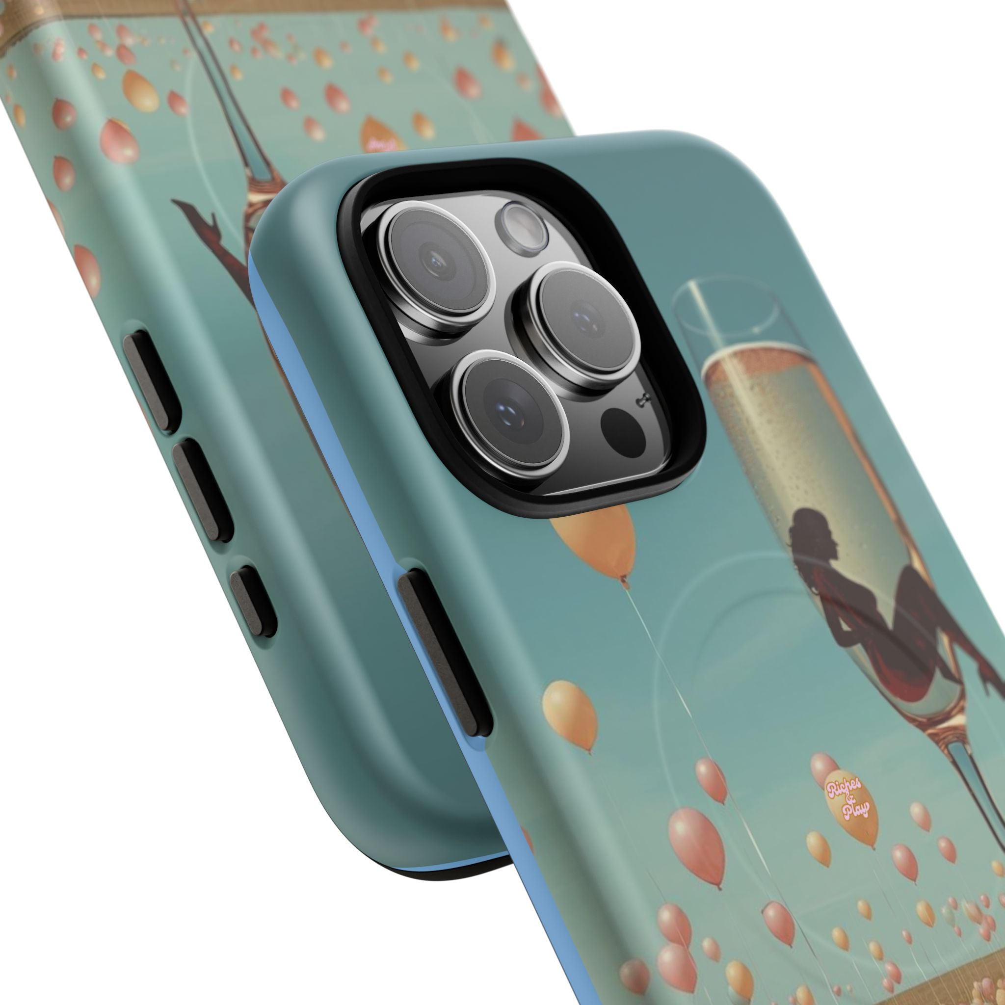 Tough Magnetic Case — Champagne Squad Sexy Lady Freedom Design