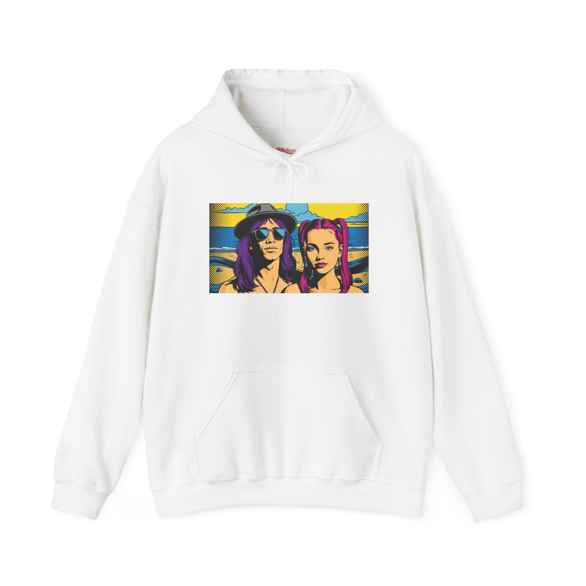 Lovers & Beach Hoodie | Shh...It's Art Collection | Riches & Play