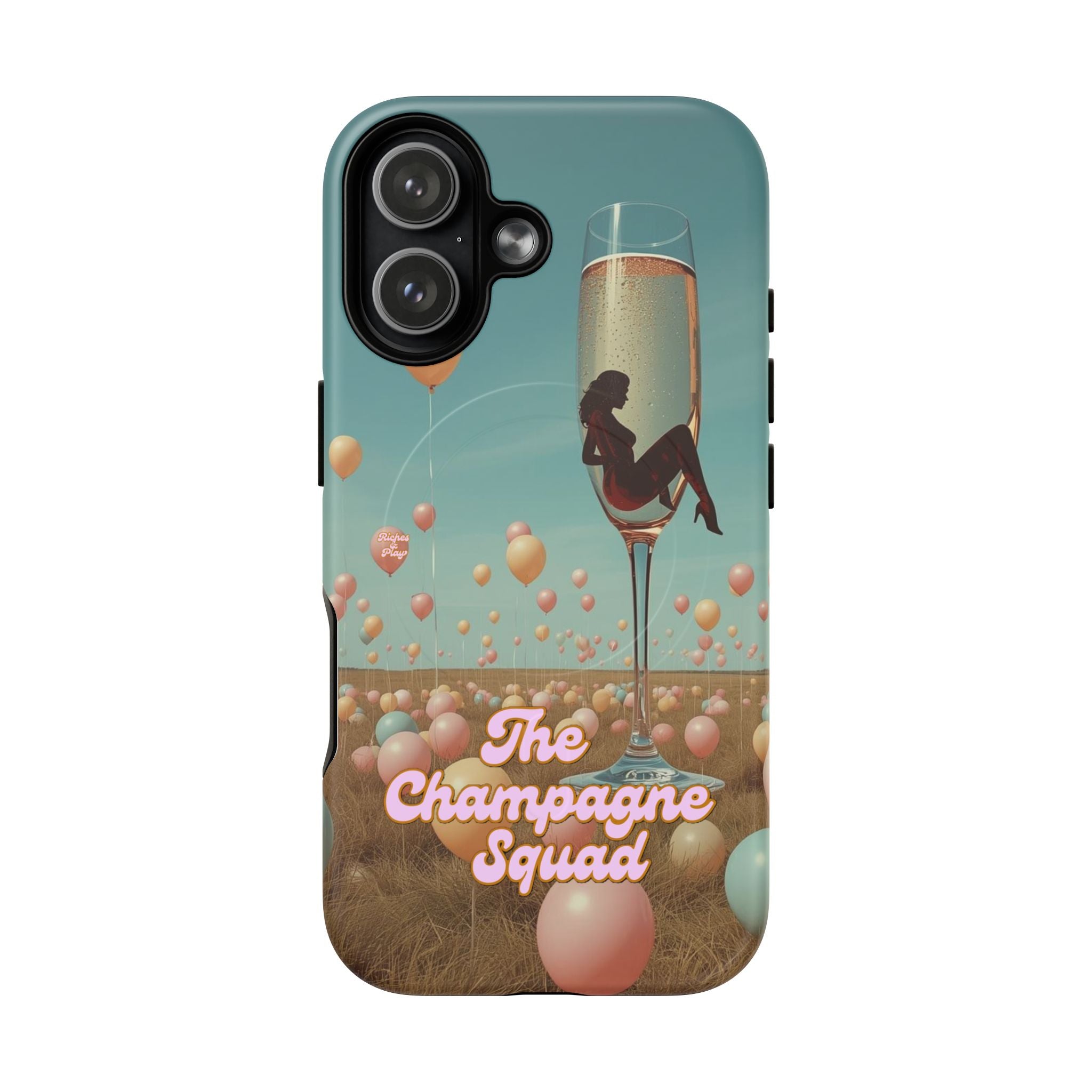 Tough Magnetic Case — Champagne Squad Sexy Lady Freedom Design