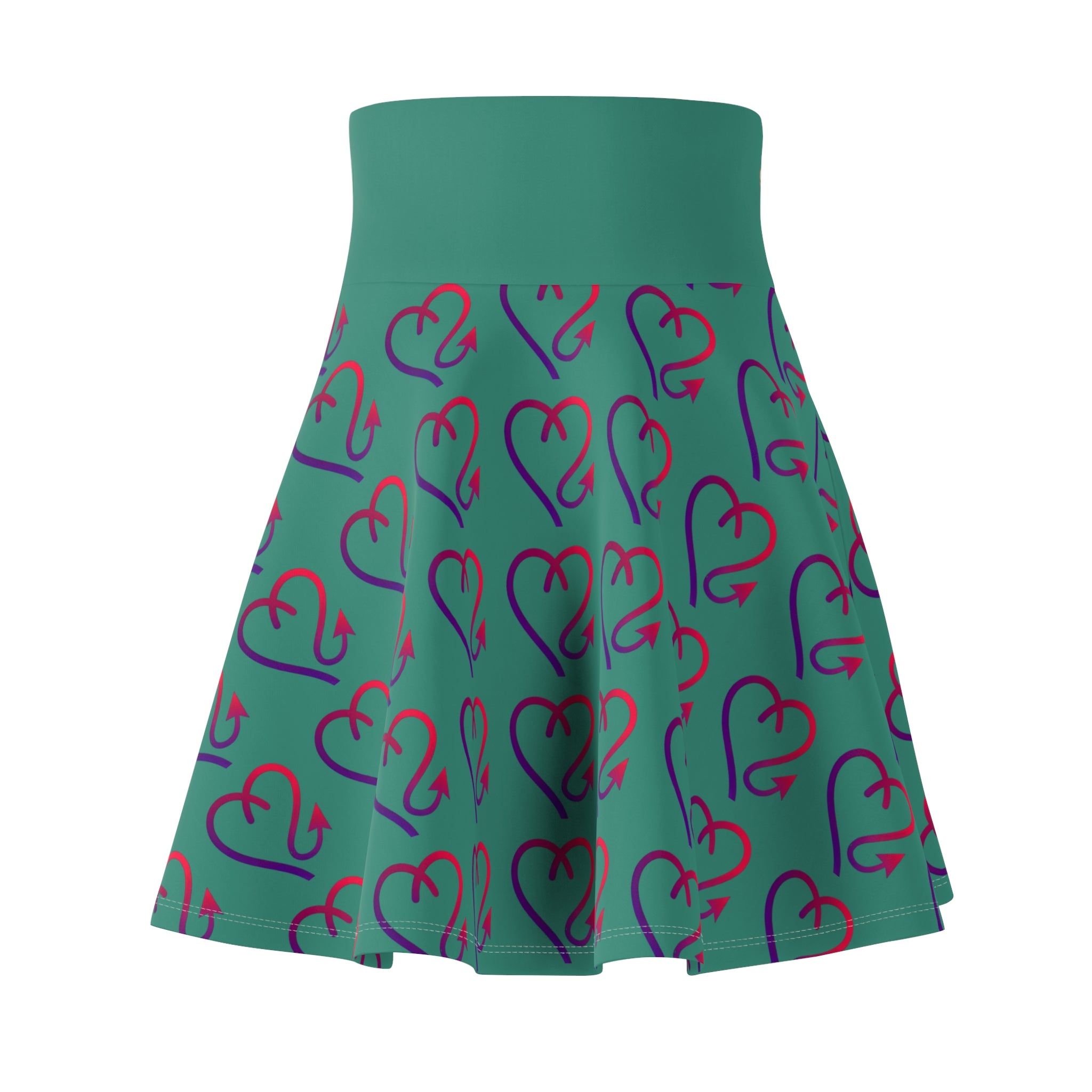 Good & Devilish Skater Skirt – Bold Feminine Statement Skirt | Riches & Play