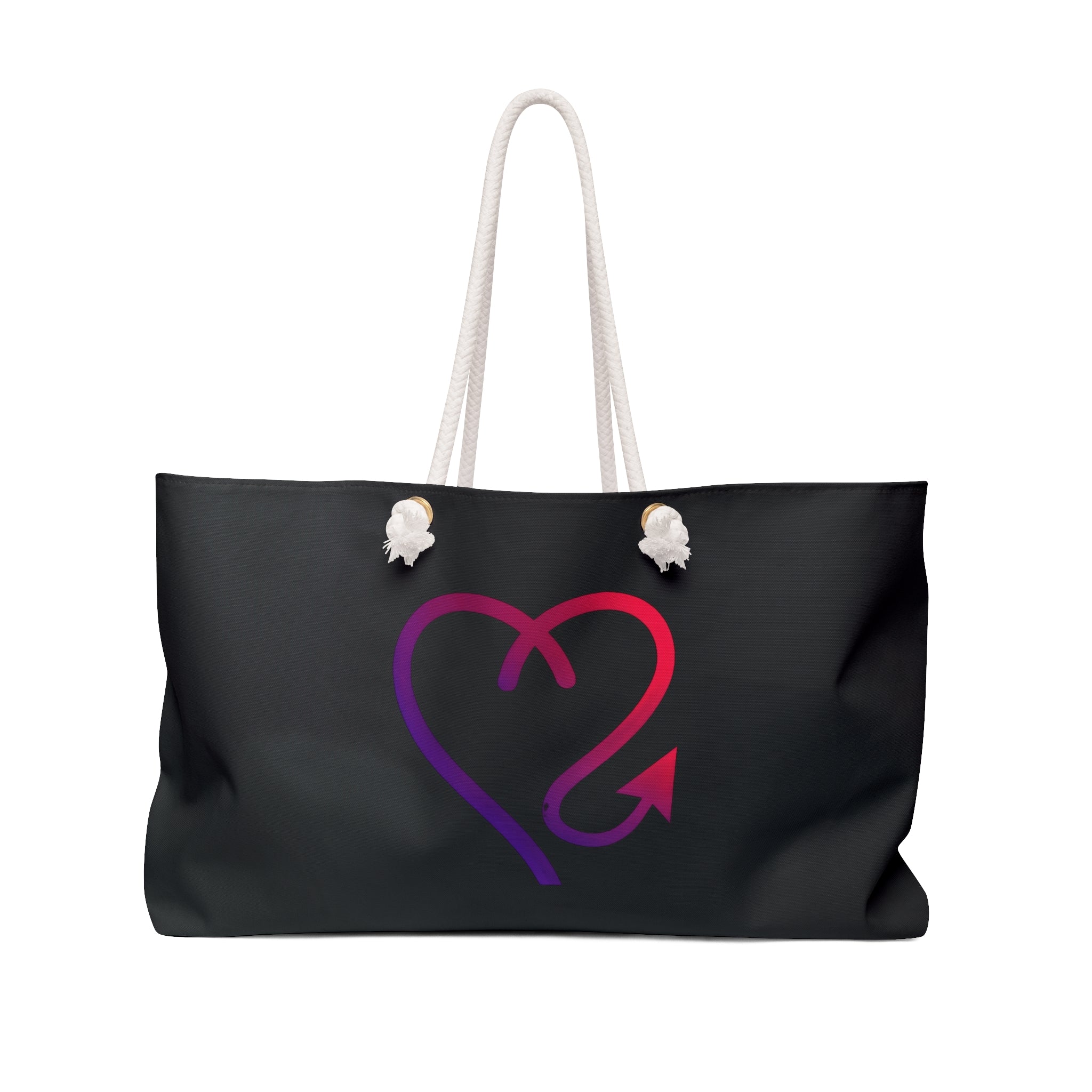 Good & Devilish Weekender Bag – Luxury Travel Tote | Riches & Play