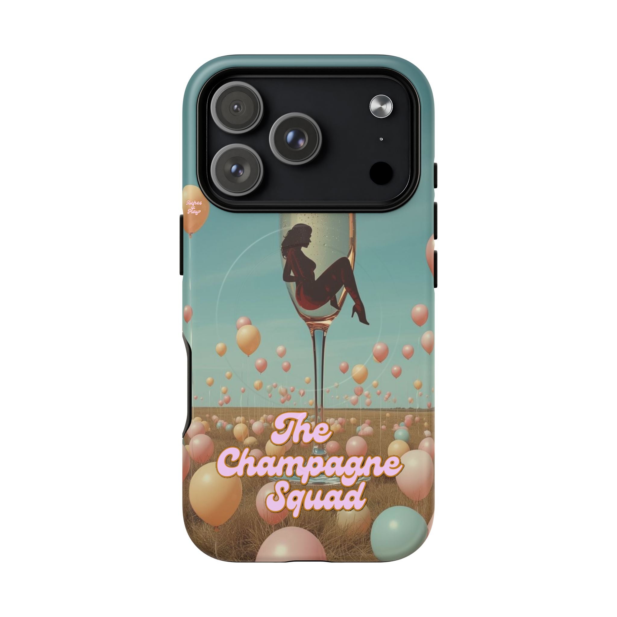 Tough Magnetic Case — Champagne Squad Sexy Lady Freedom Design